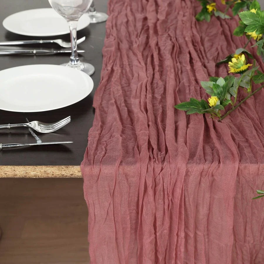 Mauve Cheesecloth (10' long) - 15 available