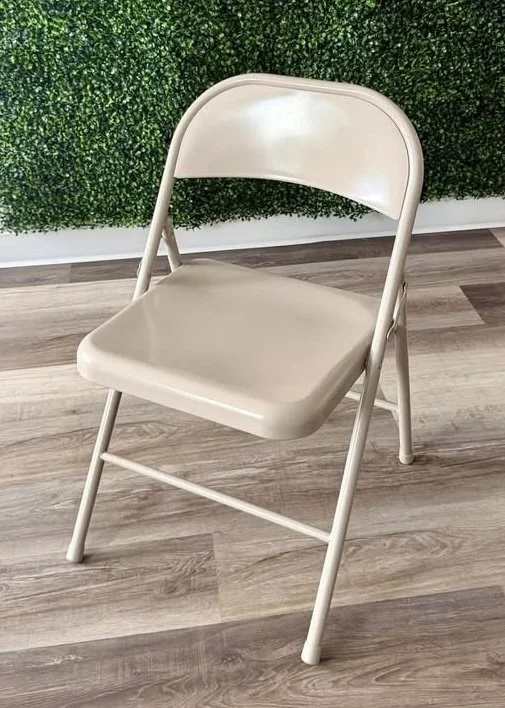 Metal Folding Chairs - $2 each