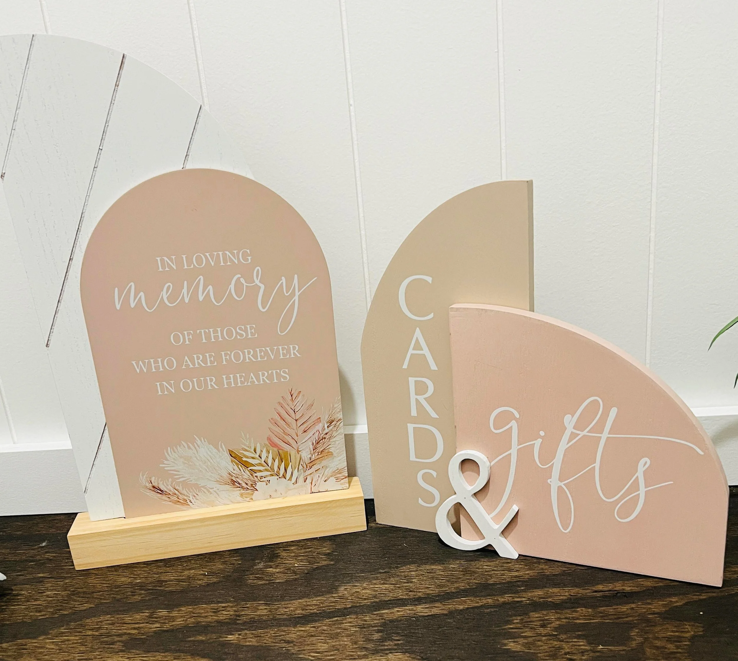 Blush Signs - $3 each