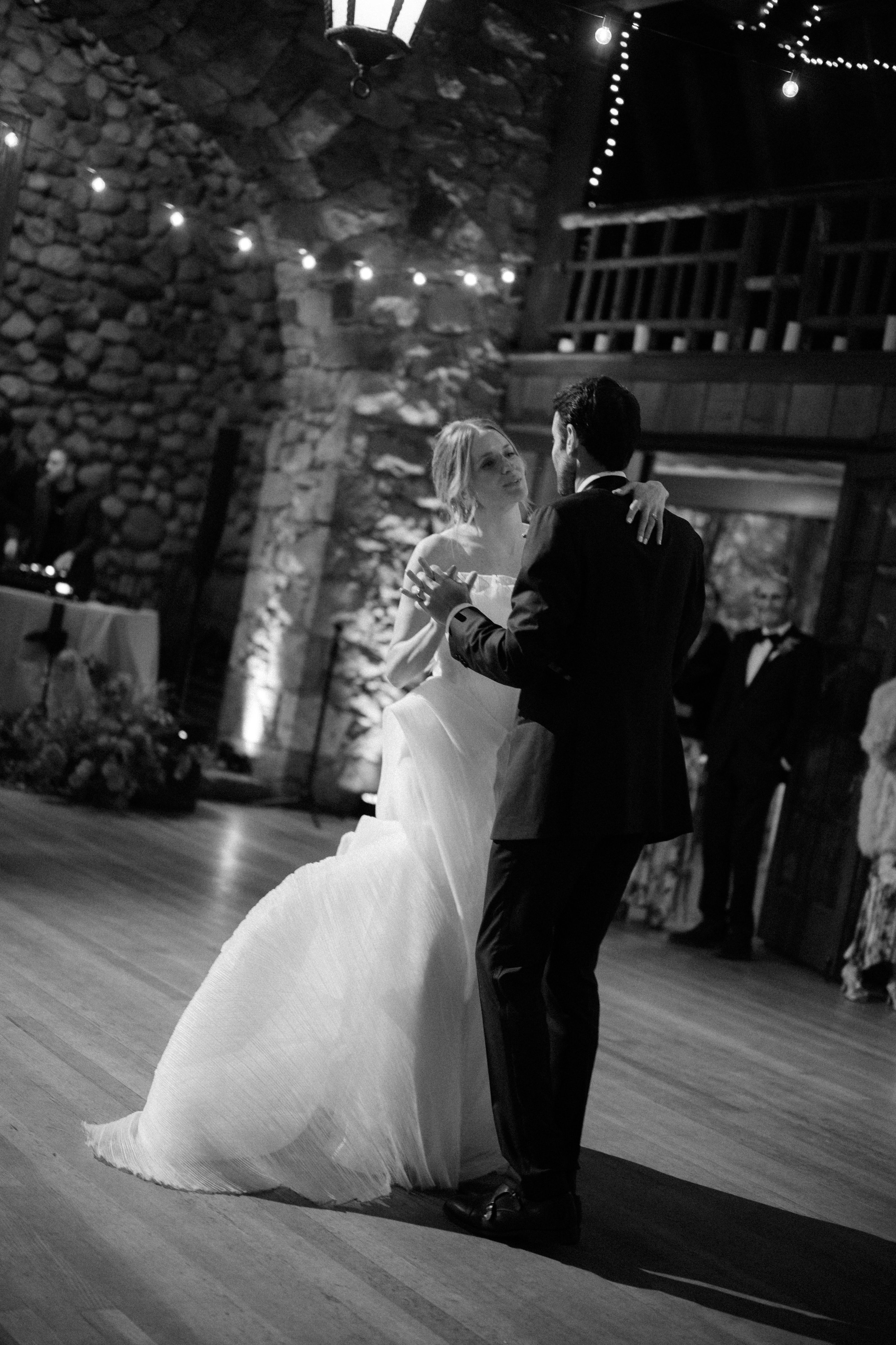 First dance at wedding