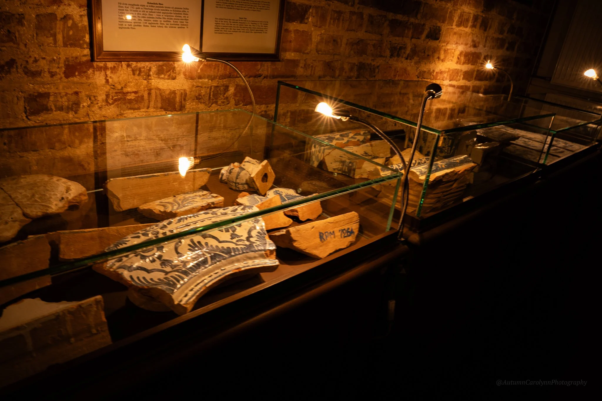 We were able to tour the basement of the palace, as this is where the majority of artifacts were found in the restoration. After an hour or so of visiting the palace, we hopped back into the car and traveled to our next destination!