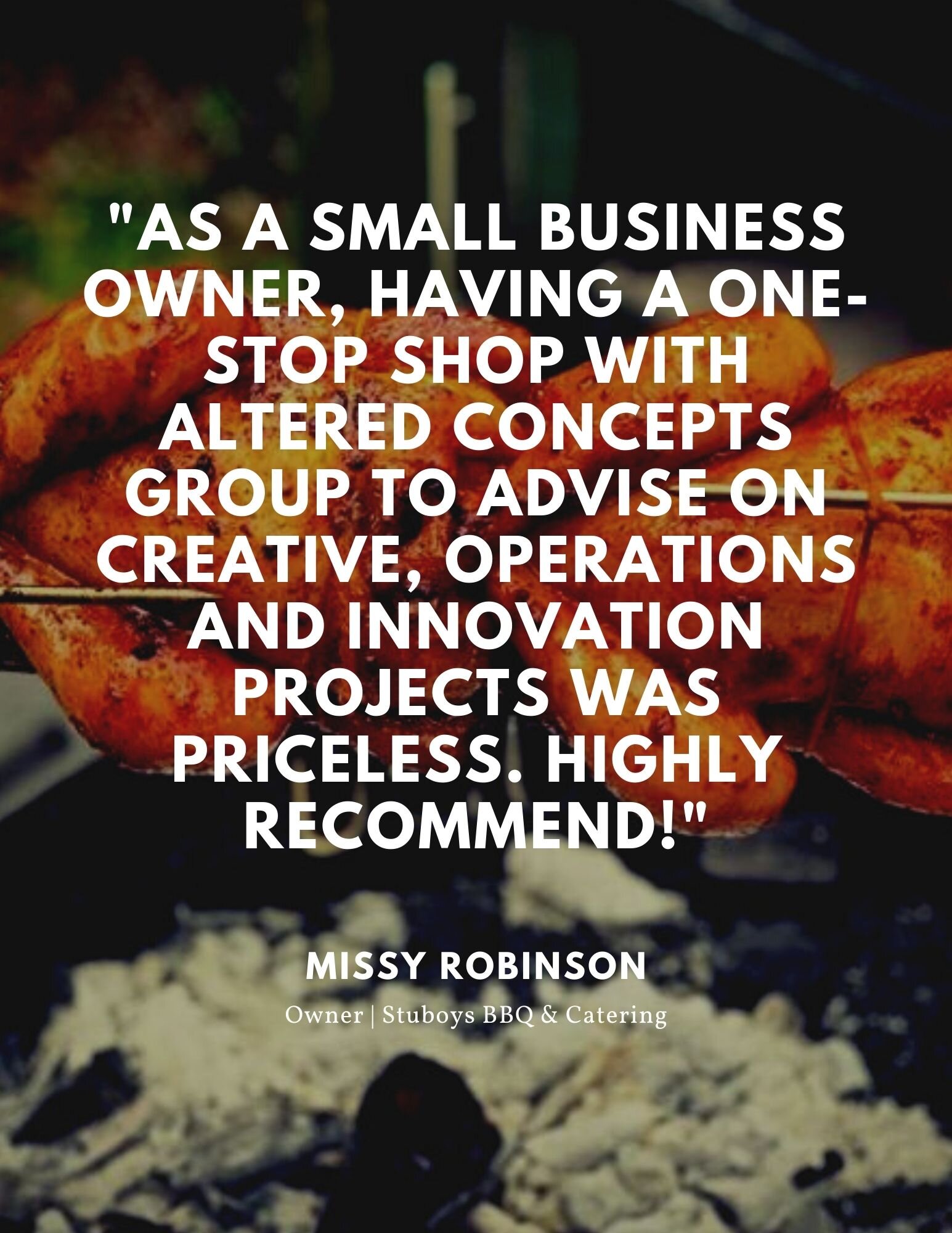 Missy Robinson, Owner, Stuboys BBQ