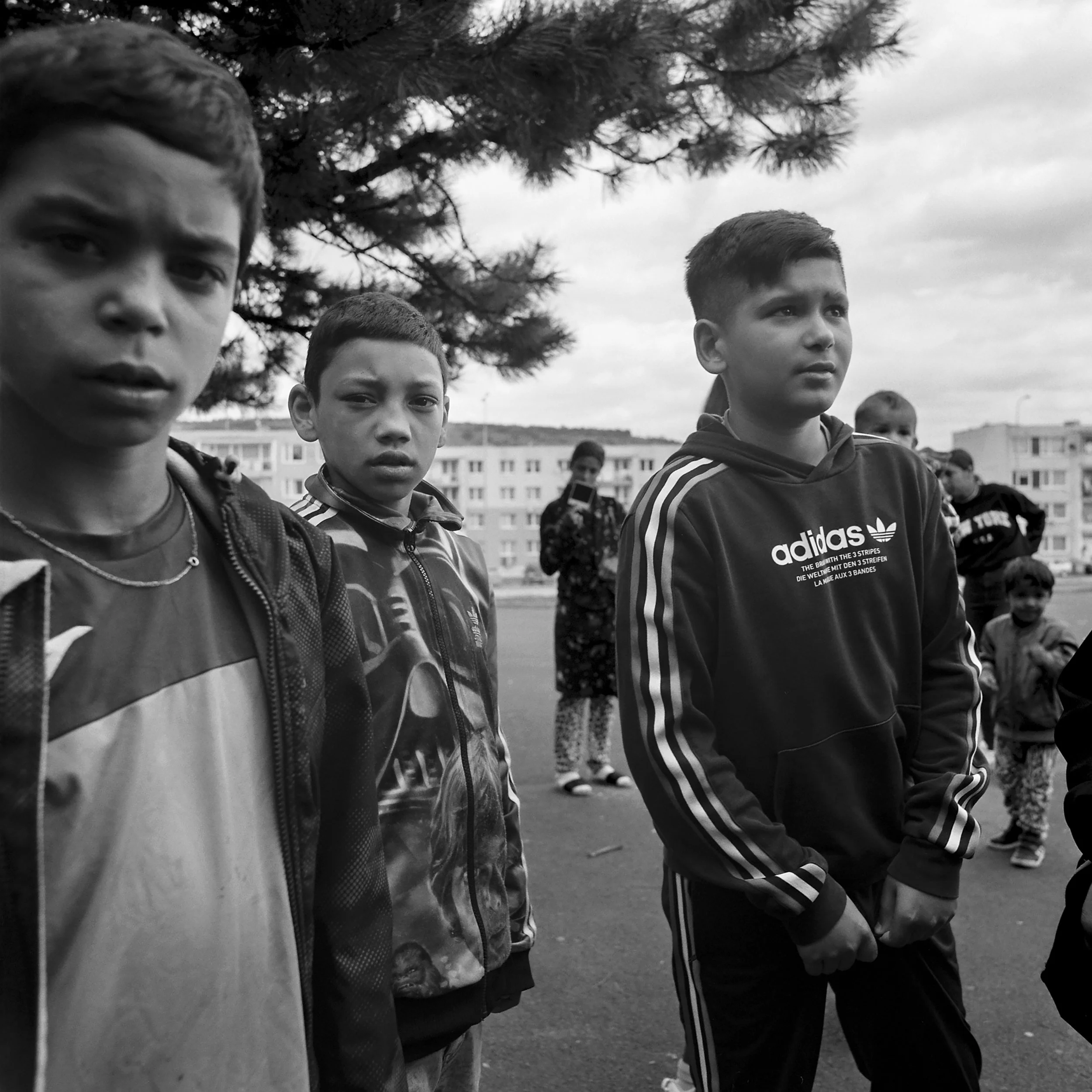 Boys of Chánov, Most - Roma Slum of Czechia