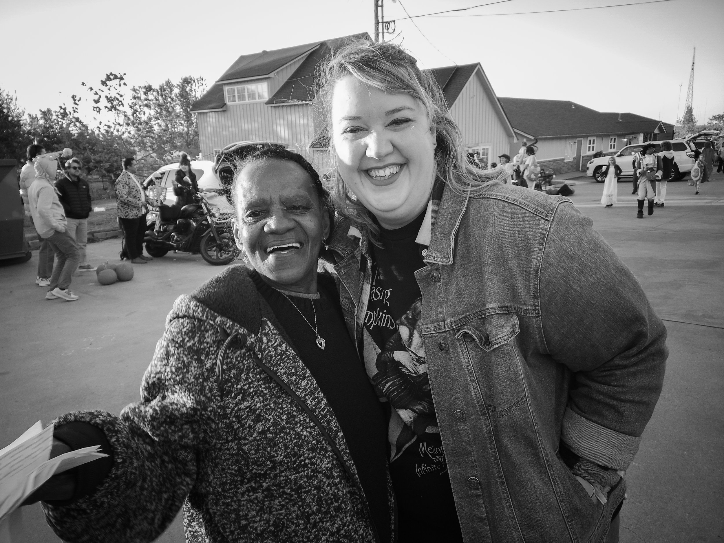 Also, did we mention that Mama W brings joy to EVERYONE & EVERYTHING that happens here at RestoreOKC & we are proud to declare that by God's grace she is well after a scare with some serious medical complications this year!  Praise the Lord with us, 