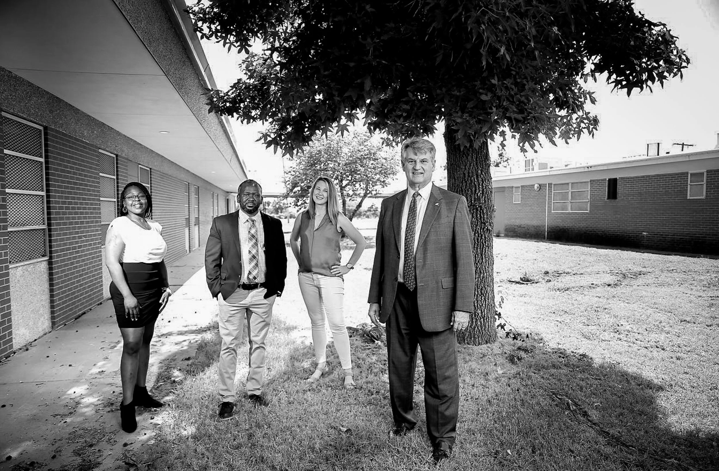 Community-Led Change Continues!  The former Polk Elementary School at NE 38th & Prospect became ours in partnership with Oklahoma City Public Schools at the end of 2020 & this year we will open the South Building on the campus with partner Boys & Gir
