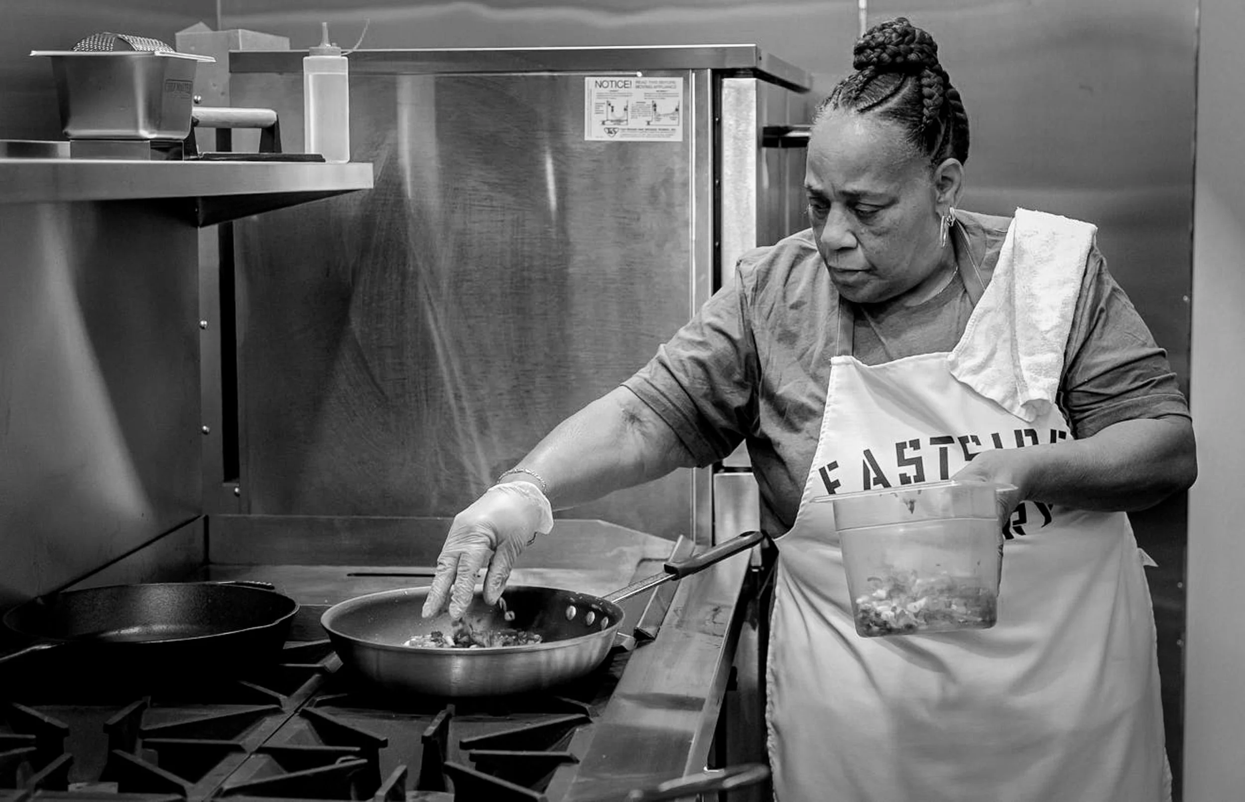 Eastside Eatery serves coffee, breakfast & lunch from 9-2:00pm, everyday but Sunday & will begin prepared meals soon that can be purchased with Food Stamps making healthy, prepared meals feasible for families!