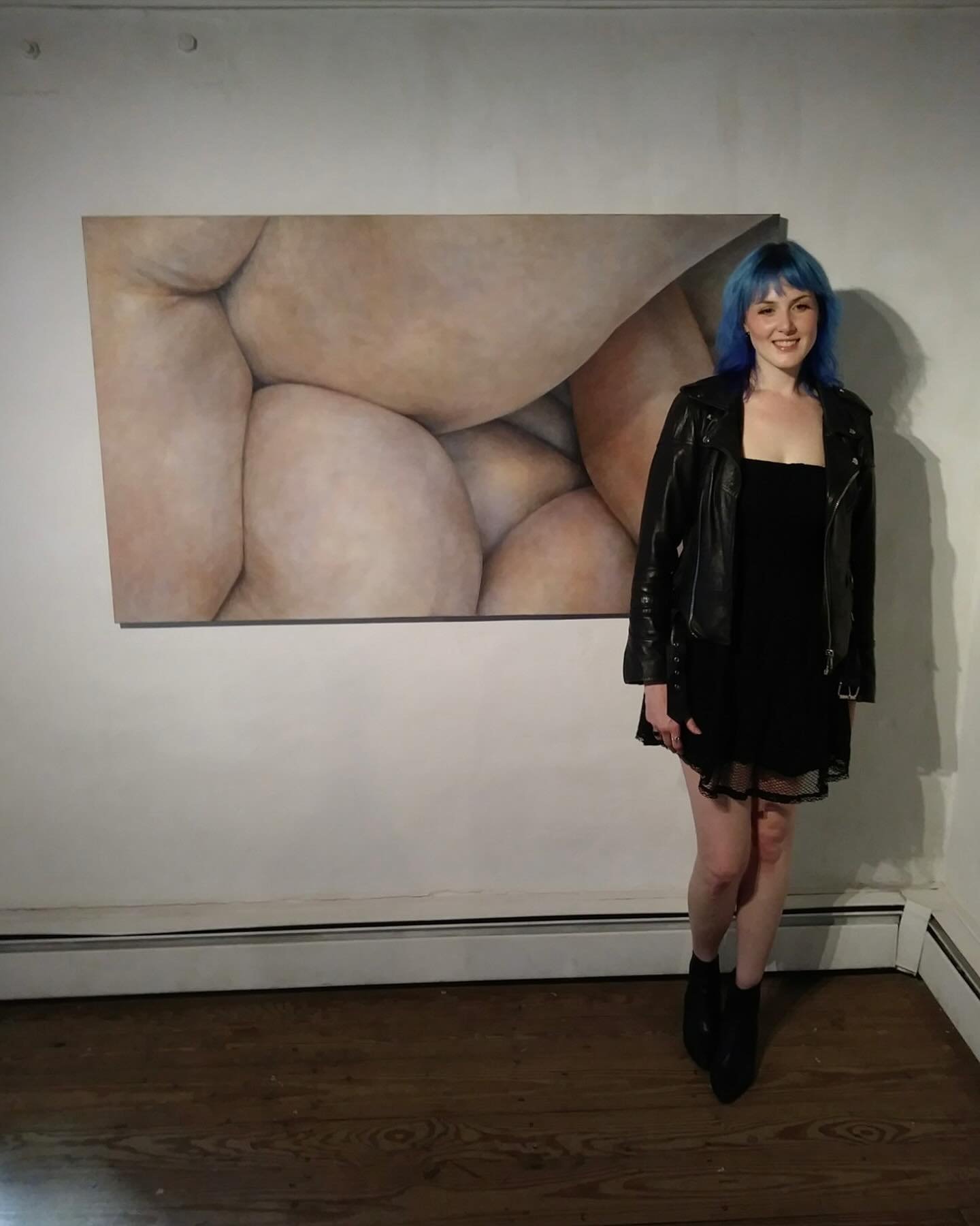 I&rsquo;m so grateful to have had the opportunity to exhibit in the beautiful @hunterdonartmuseum alongside of an exceptional selection of artists working in a vibrant variety of media! Thank you to the museum for hosting us, to juror Matthew Gosser,