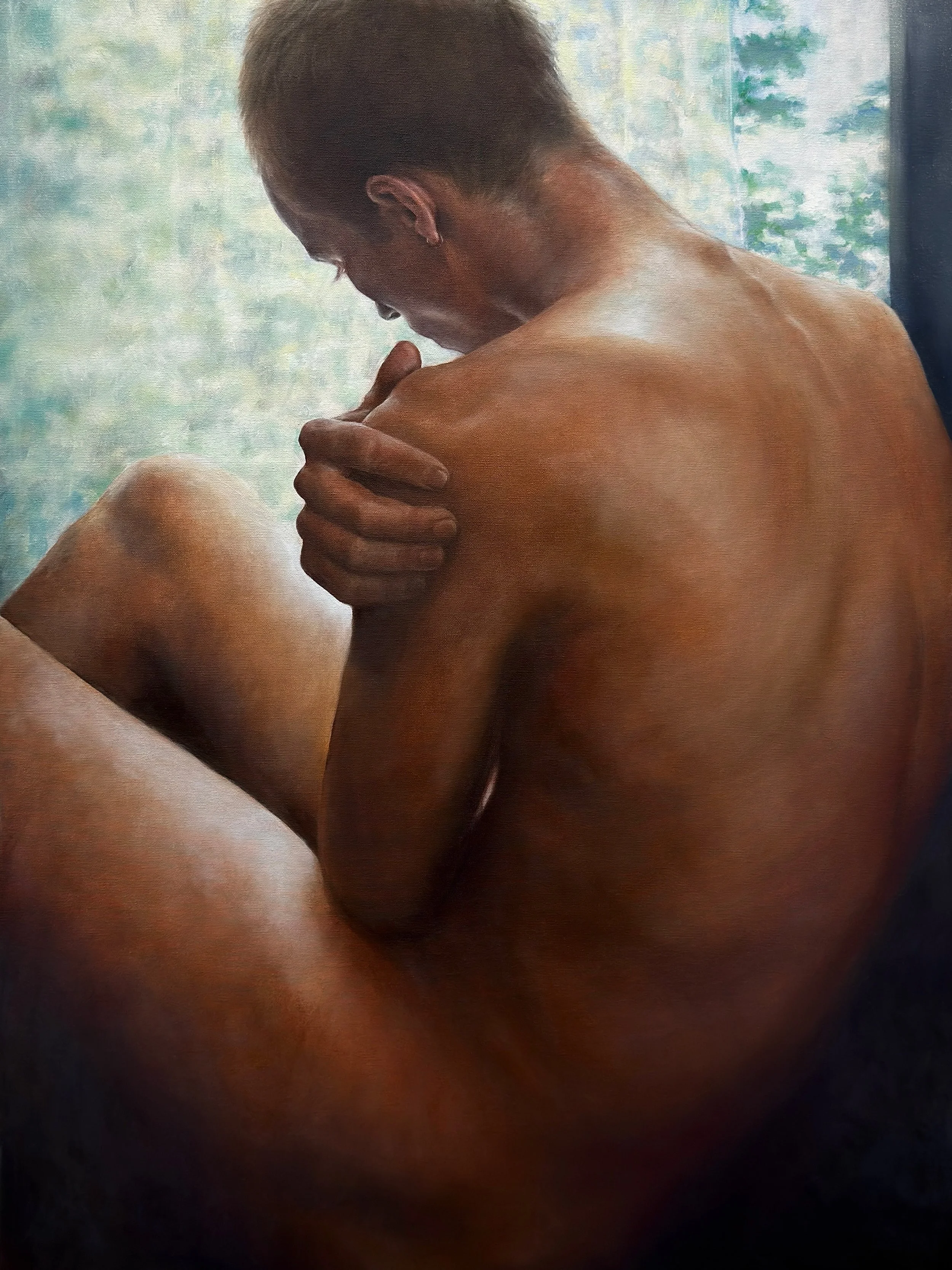 &ldquo;Utopia of the Imagined&rdquo;, 2026, 40&rdquo; X30&rdquo;, oil on canvas

Deepest thanks to the model for this painting 🙏