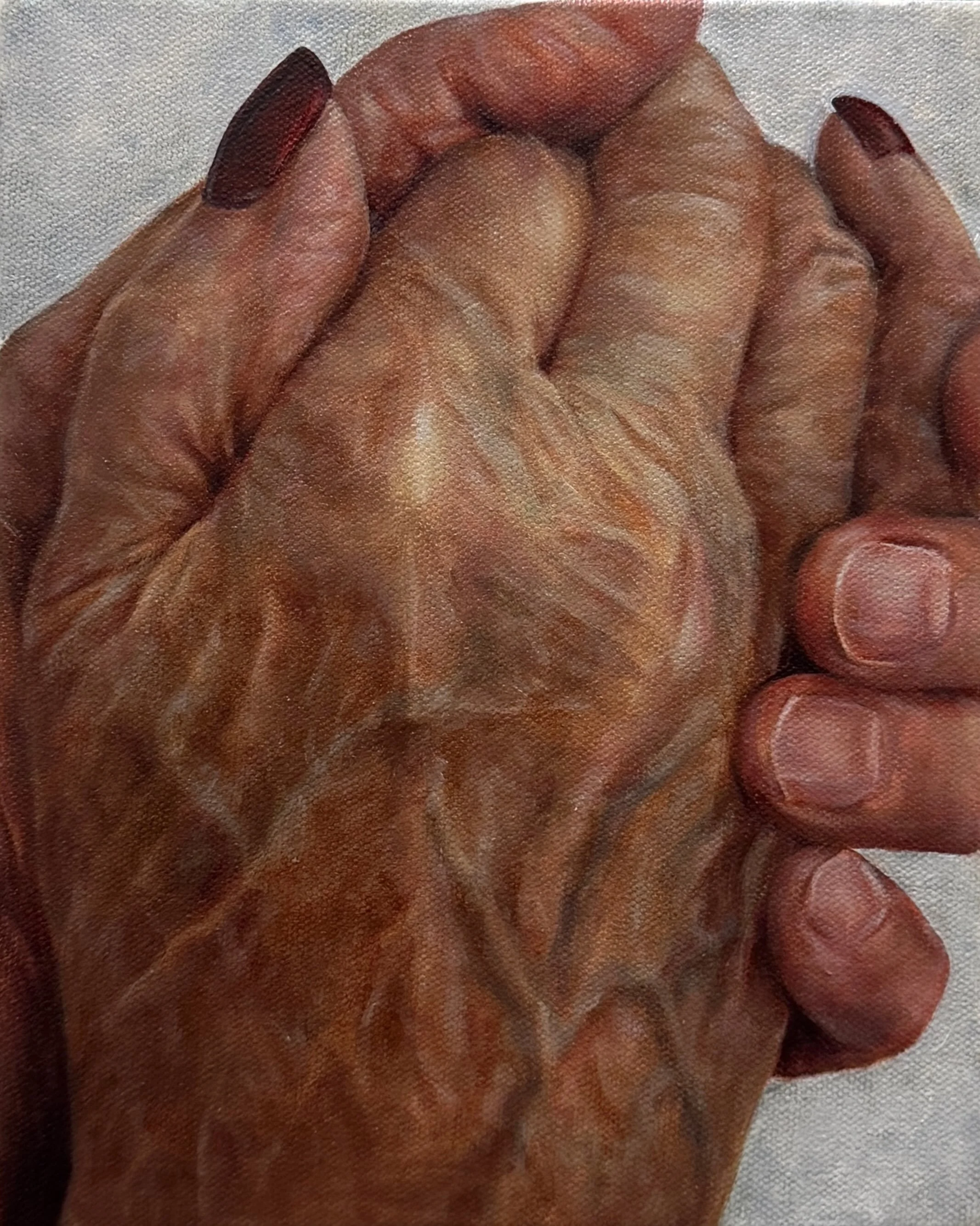 Painting commissioned in remembrance of a loved one 
2026, oil on canvas, 8&rdquo;x10&rdquo;