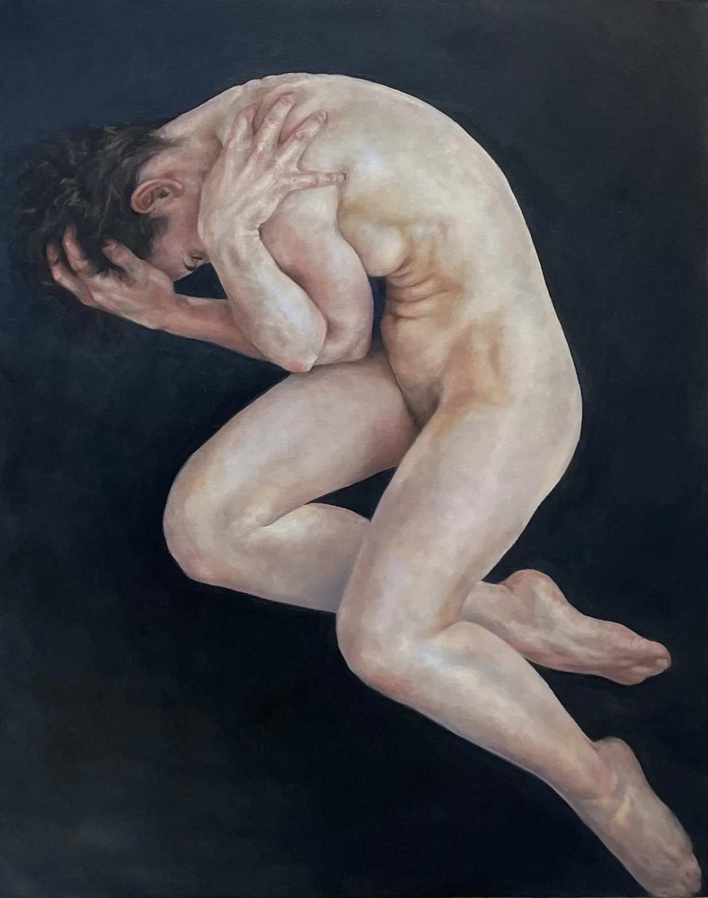 A Different Kind of Silence, 2025, oil on canvas, 30" x 24"