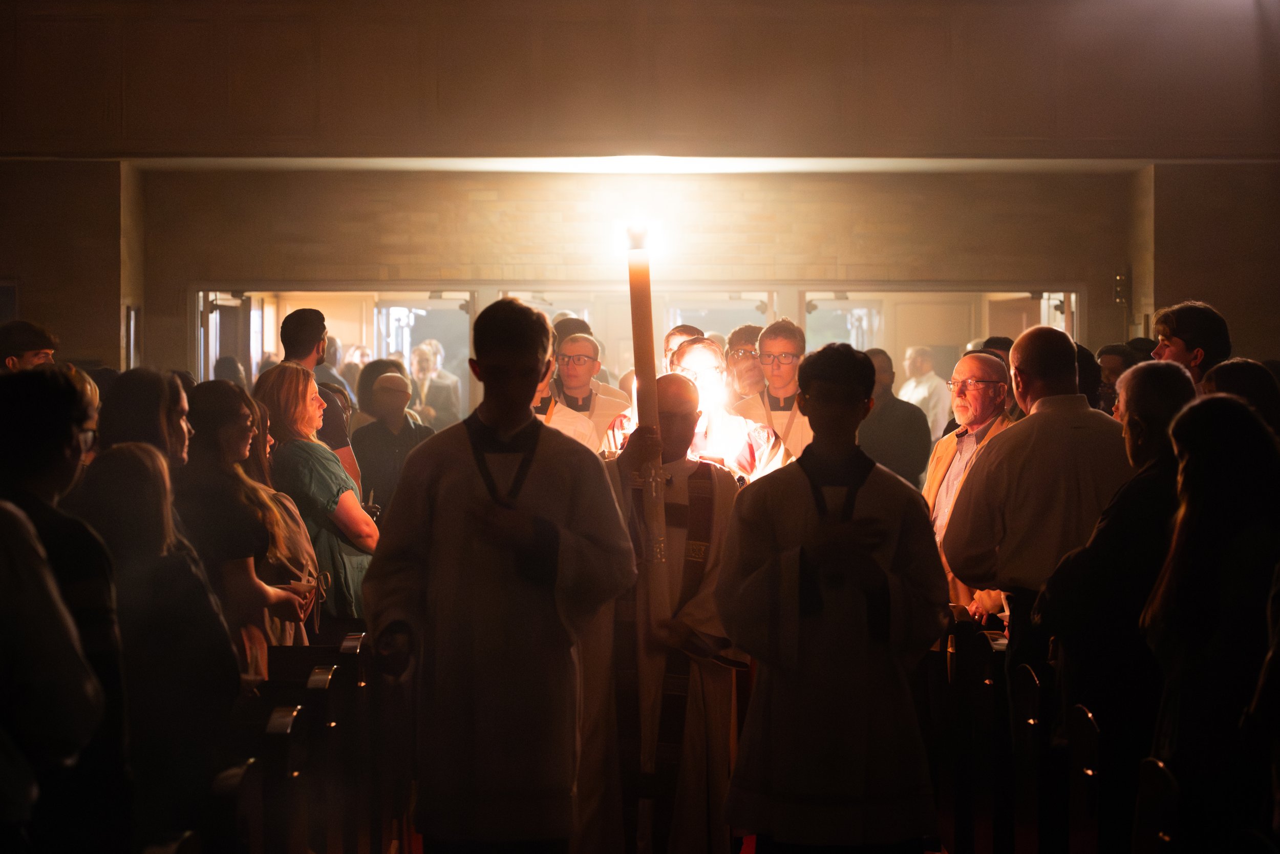 The Easter Vigil in the Holy Night at St. Louis