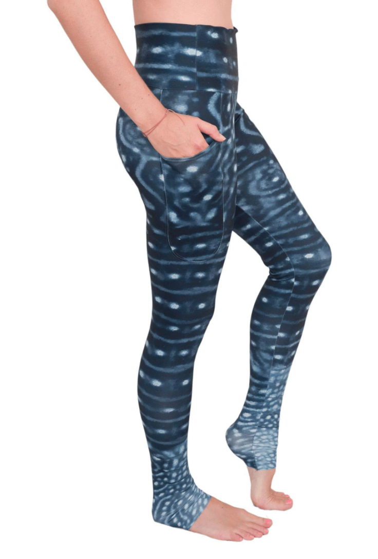 Waterlust Whale Shark Warrior Leggings