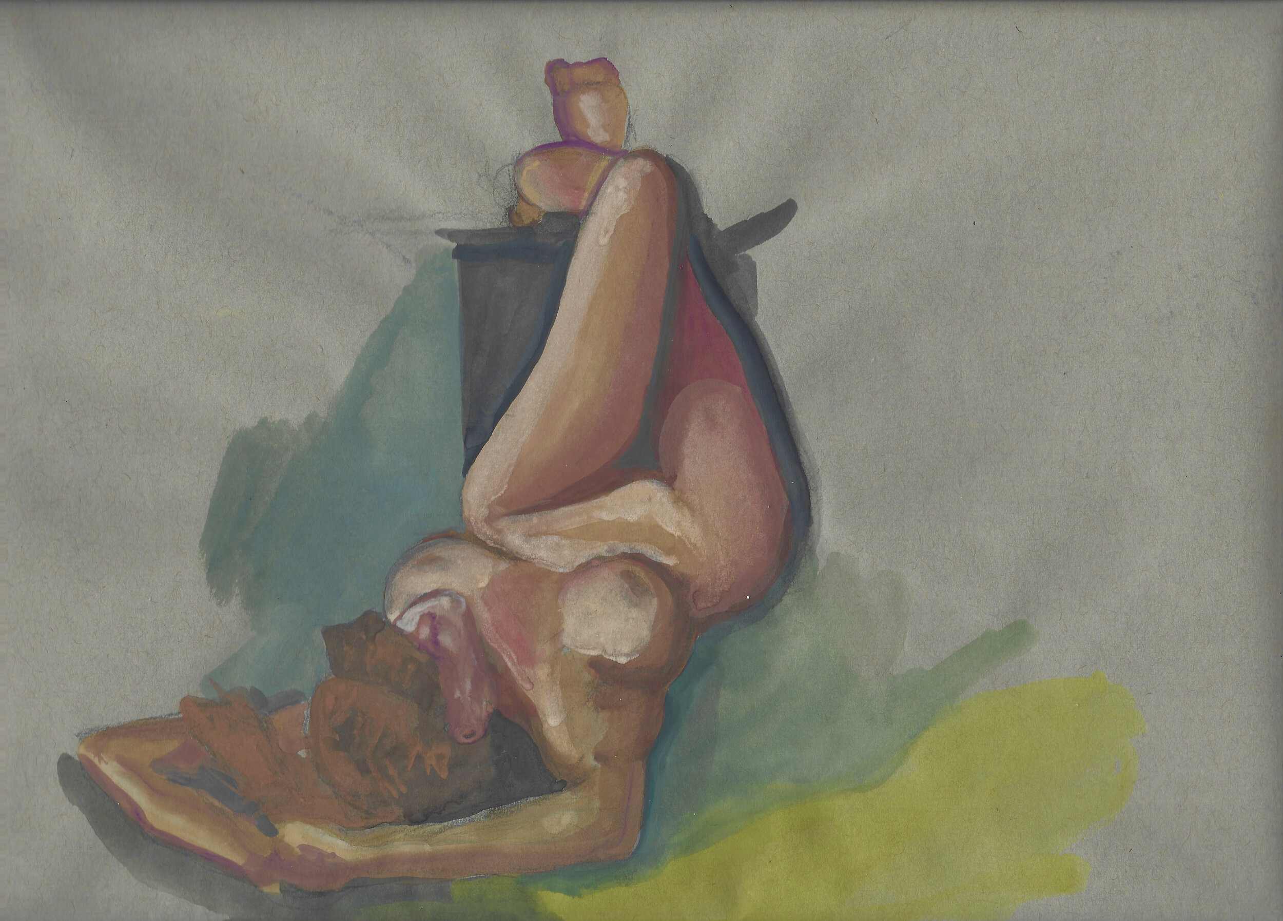 Figure Drawing studies - Watercolor