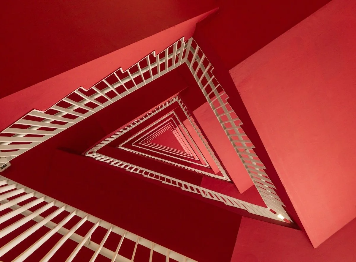 The Red Staircase - Penne Ebbage