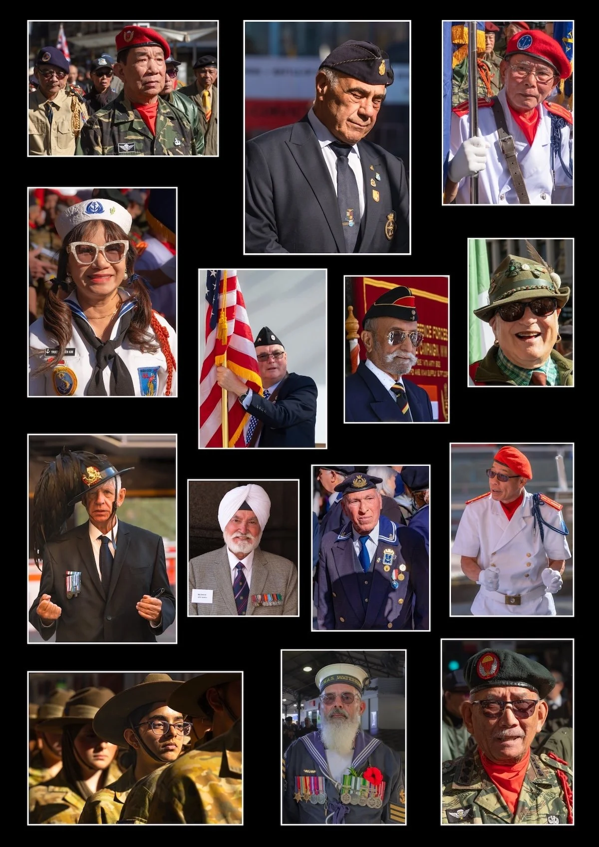 The Many Faces of ANZAC - Julie Mitchell
