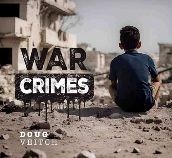 ARTIST: Doug Vetch TITLE: War Crimes (2025) CD single EEUBB02 and Streaming Services