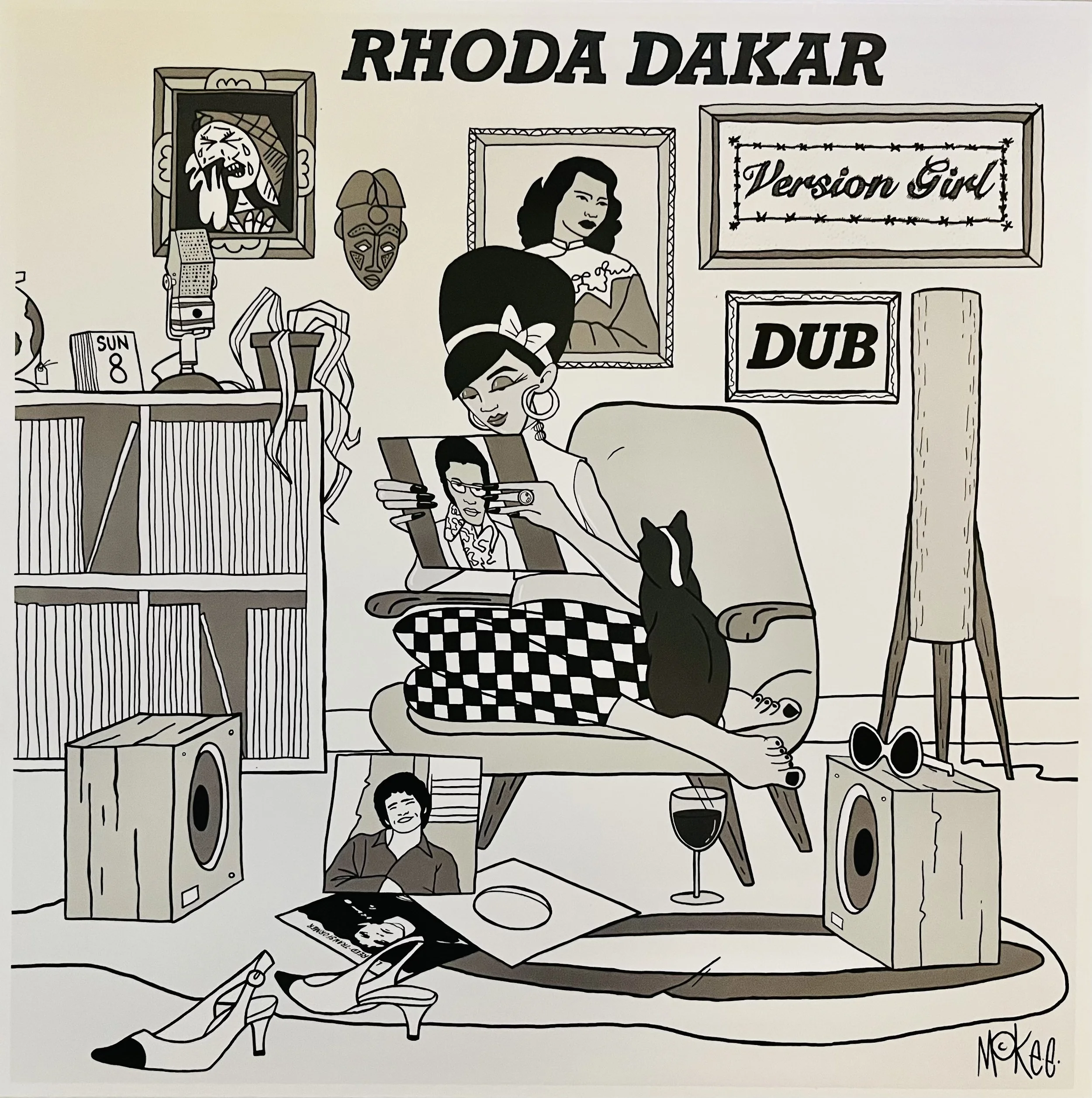 ARTIST: Rhoda Dakar TITLE: 'Version Girl - Dub' (2025) SBESTLP101, CD 20147, Bandcamp