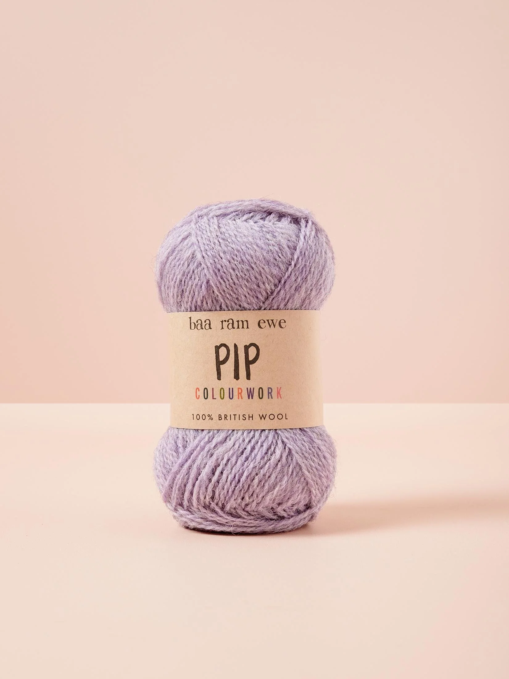 Baa Ram Ewe Pip Colourwork - Bluebell Purple | flock