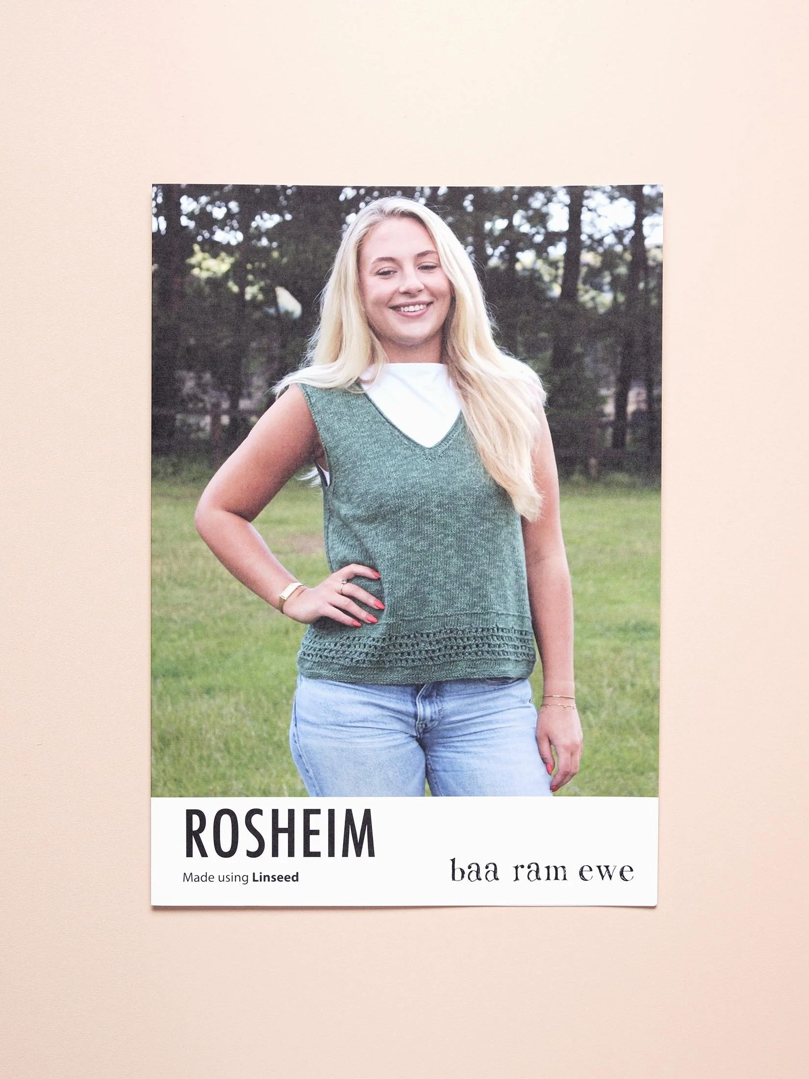 Rosheim Top Printed Pattern