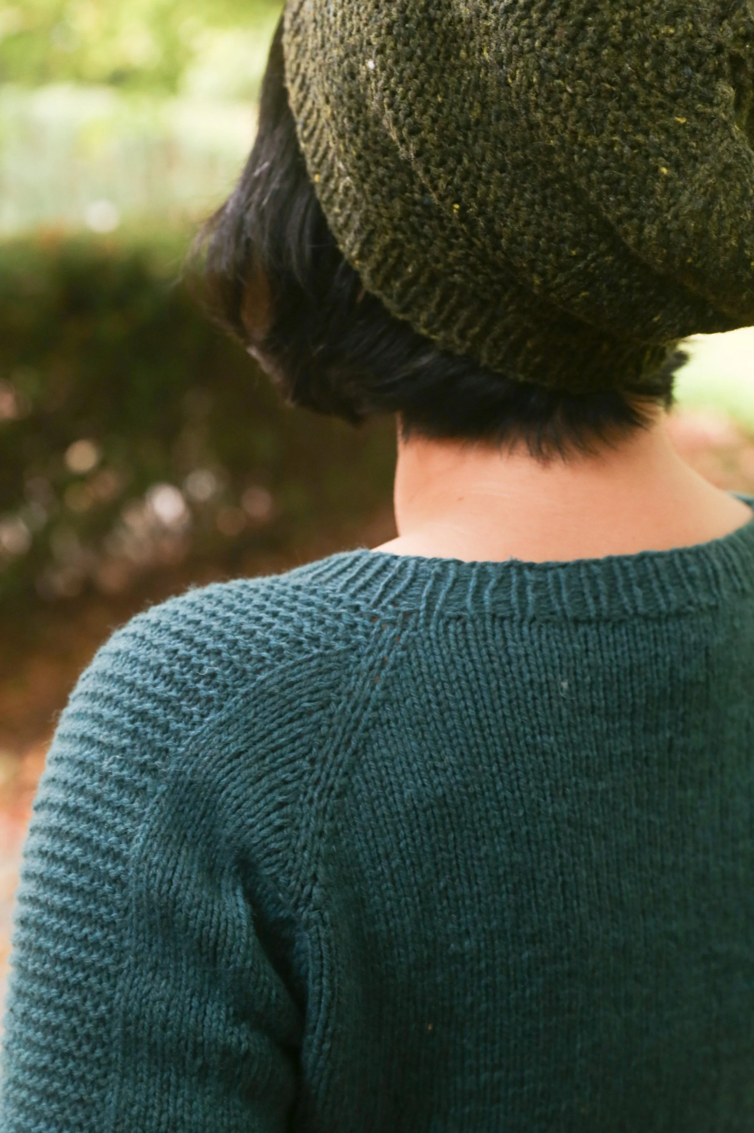 Learn to Knit a Top Down Sweater
