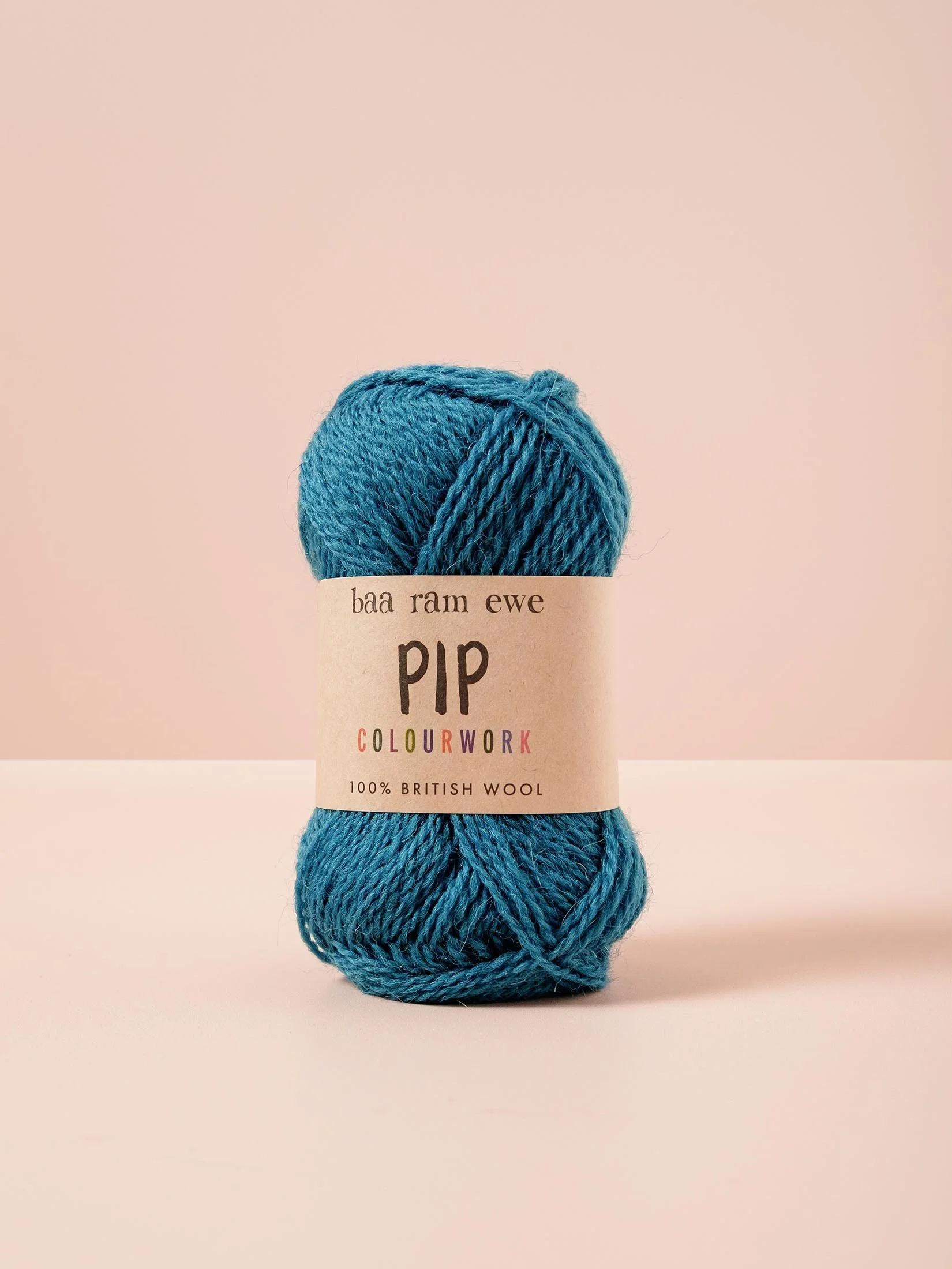 Baa Ram Ewe Pip Colourwork - Lotherton Blue | flock