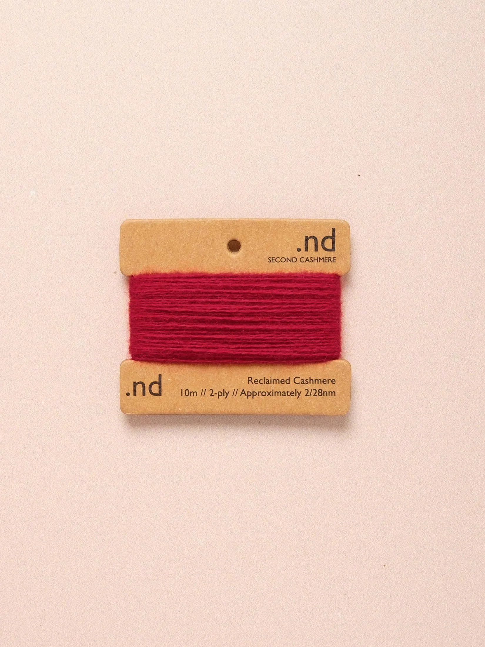 Second Cashmere Repair Yarn Flock - Deep Red.jpg