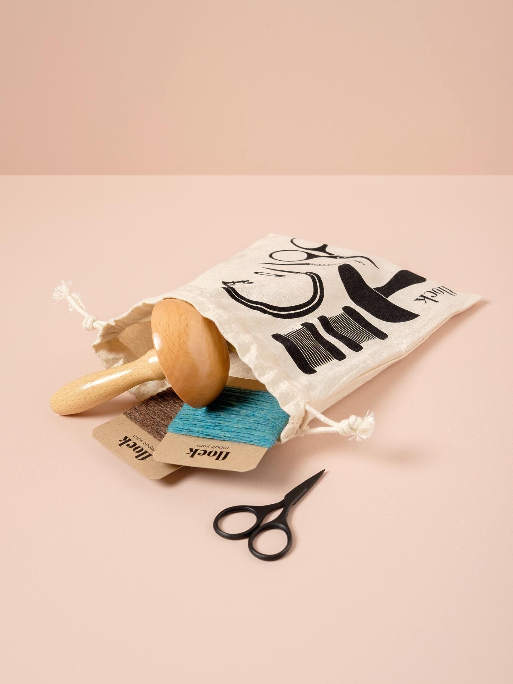 Flock Mending Kit | Knitwear Repair Tools | flock