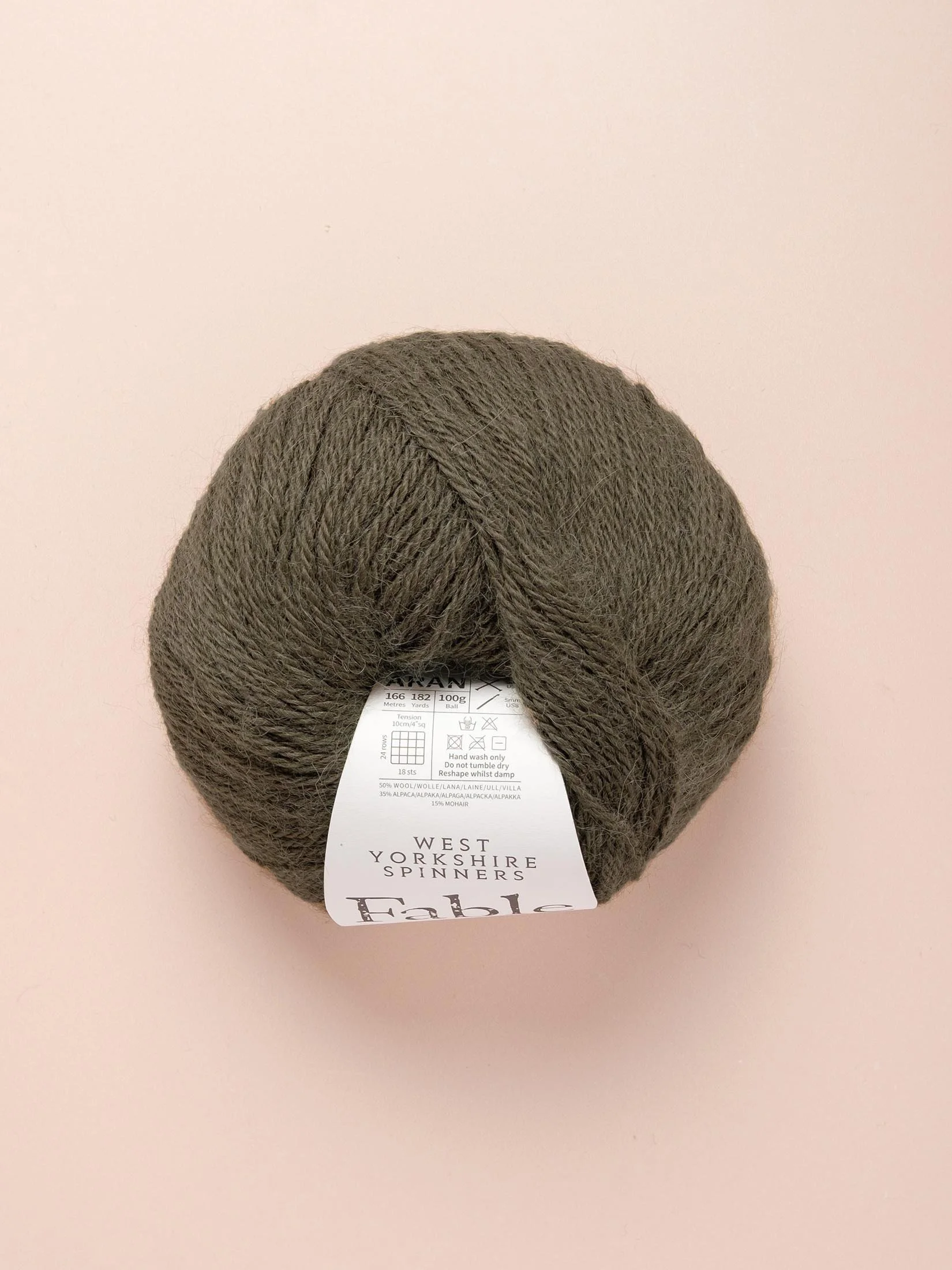 West Yorkshire Spinners Fable Brushed Aran Flock Moss.jpg