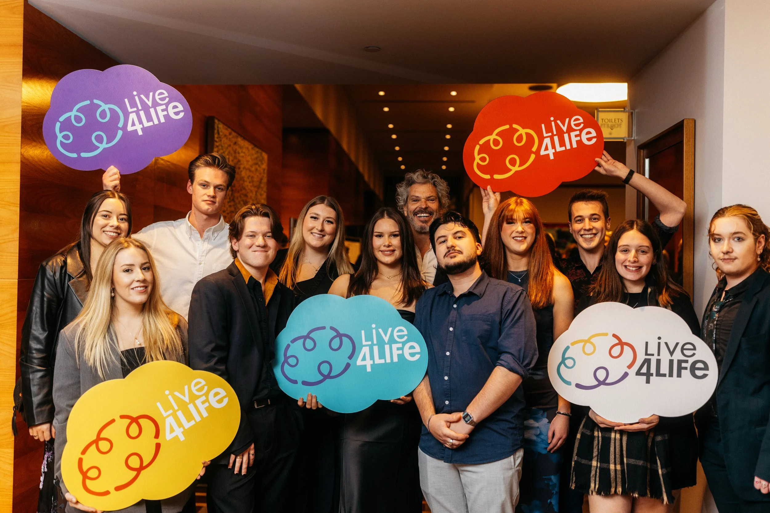 McQueen’s Wood Fired Pizza in Woodend matches funds at Live4Life Annual Dinner - helping raise over $30,000 for local charity