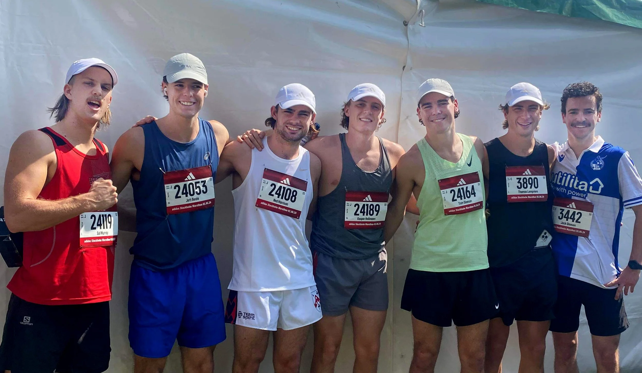 Stockholm marathoners raise over $8,000 for Live4Life