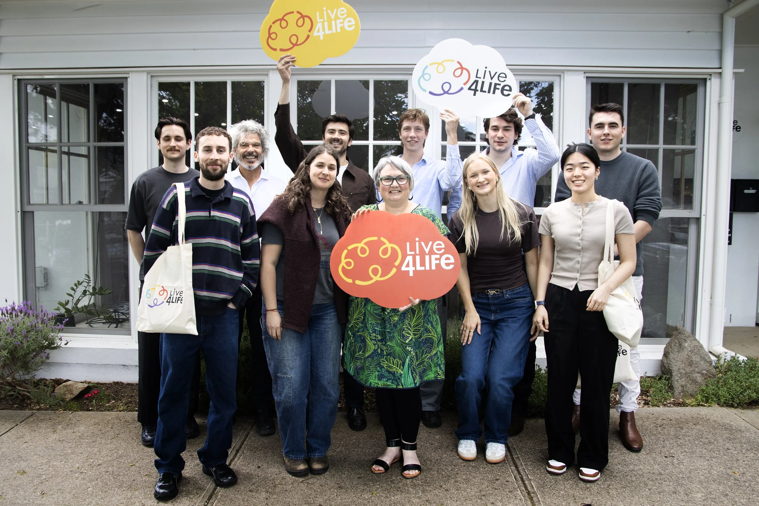 Arnold Bloch Leibler visits Live4Life Woodend office