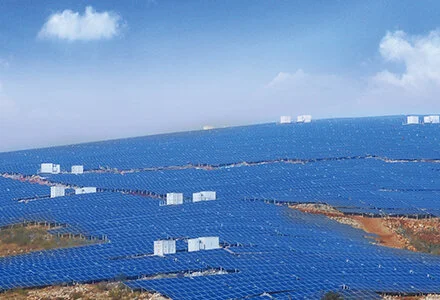 The first large mountain power station of HT-SAAE connected to grid