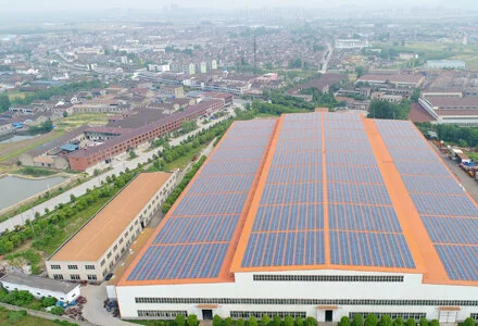 Jiangsu World 36.8MW distributed photovoltaic power station