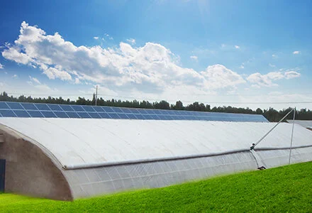 Greenhouse photovoltaic project in Jiayuguan, Gansu