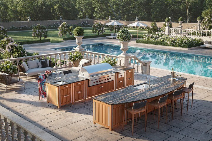 The much anticipated wait is over! We are beyond excited to introduce the world&rsquo;s ultimate Garden Kitchen by @CliveChristianFurnitureCo.

For the first time in their five-decade history, Clive Christian Furniture brings its pioneering craftsman