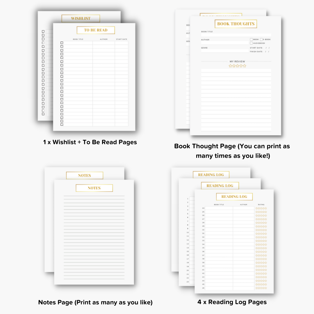FREE TEMPLATE BOOK JOURNAL Subscription box for female entrepreneurs