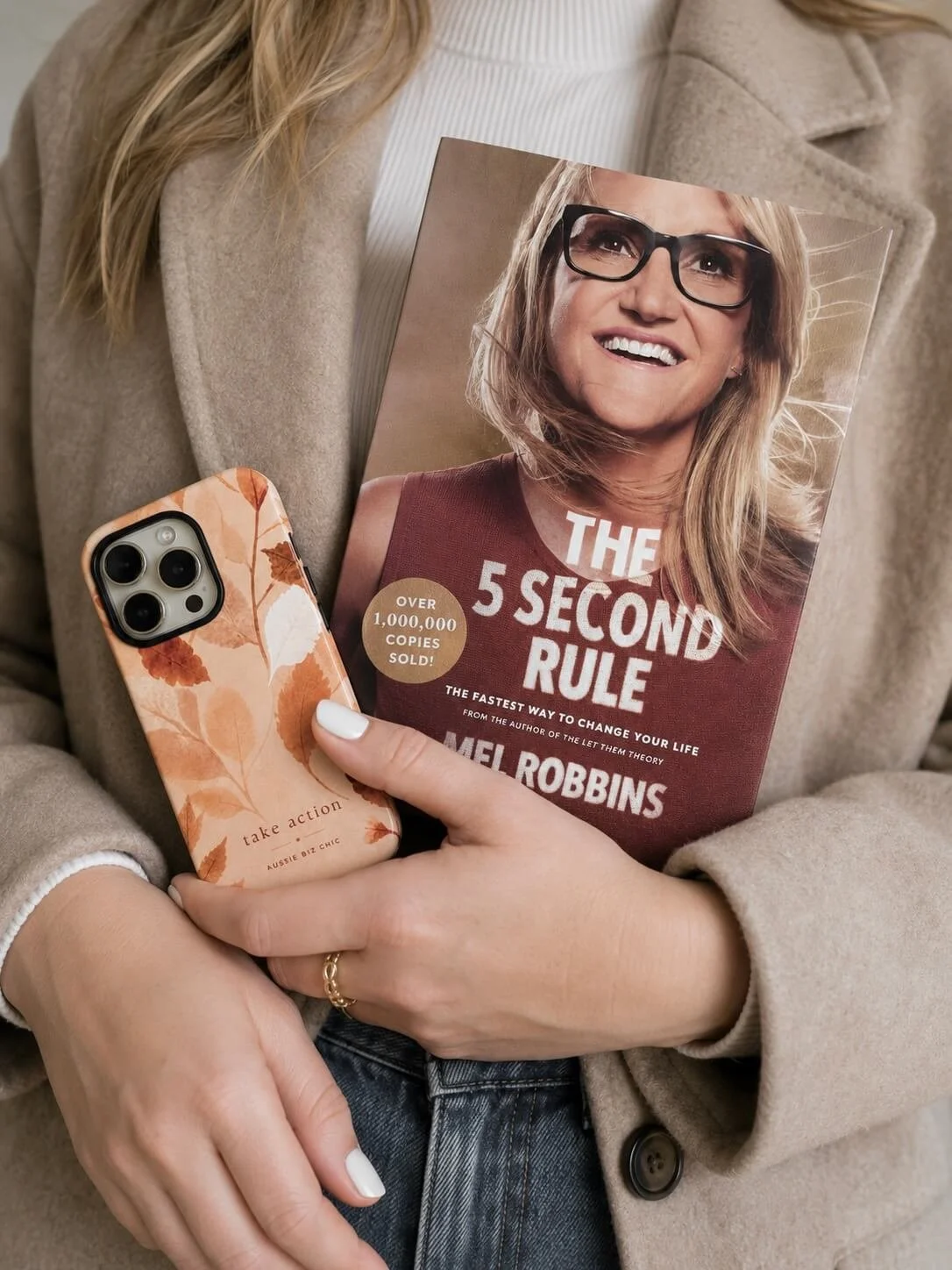 Take Action iPhone® Case | Inspired by The 5 Second Rule | Exclusive Design