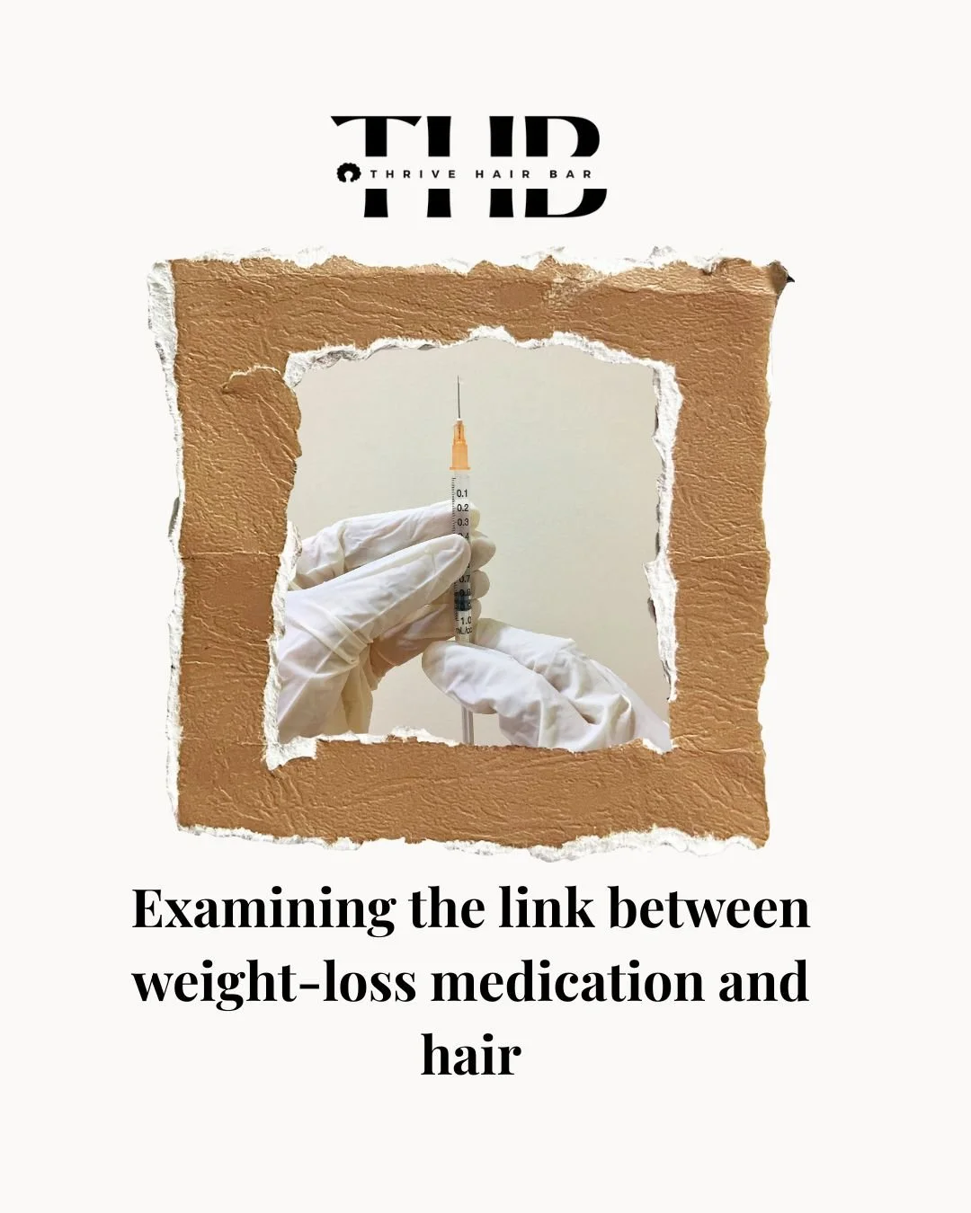 The Link Between Weight-Loss Medication (i.e. Ozempic) and Hair by Sidona Berhe