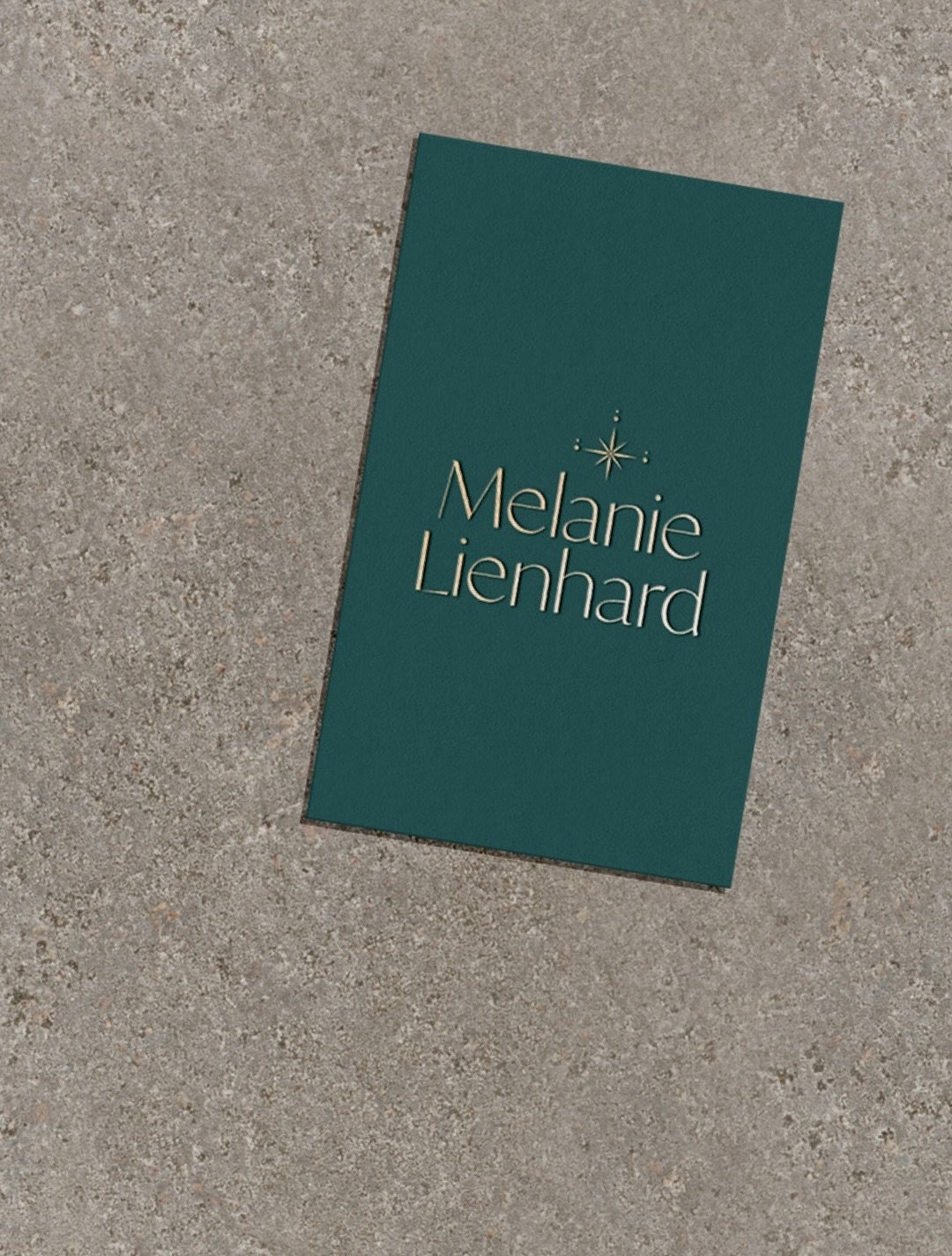 A first glimpse of something beautiful unfolding.

Business cards created for Melanie, Energy Intuitive &amp; Mentor @the.business.intuitive for ambitious women who sense there is more waiting beyond the life they are currently living.

Printed on su