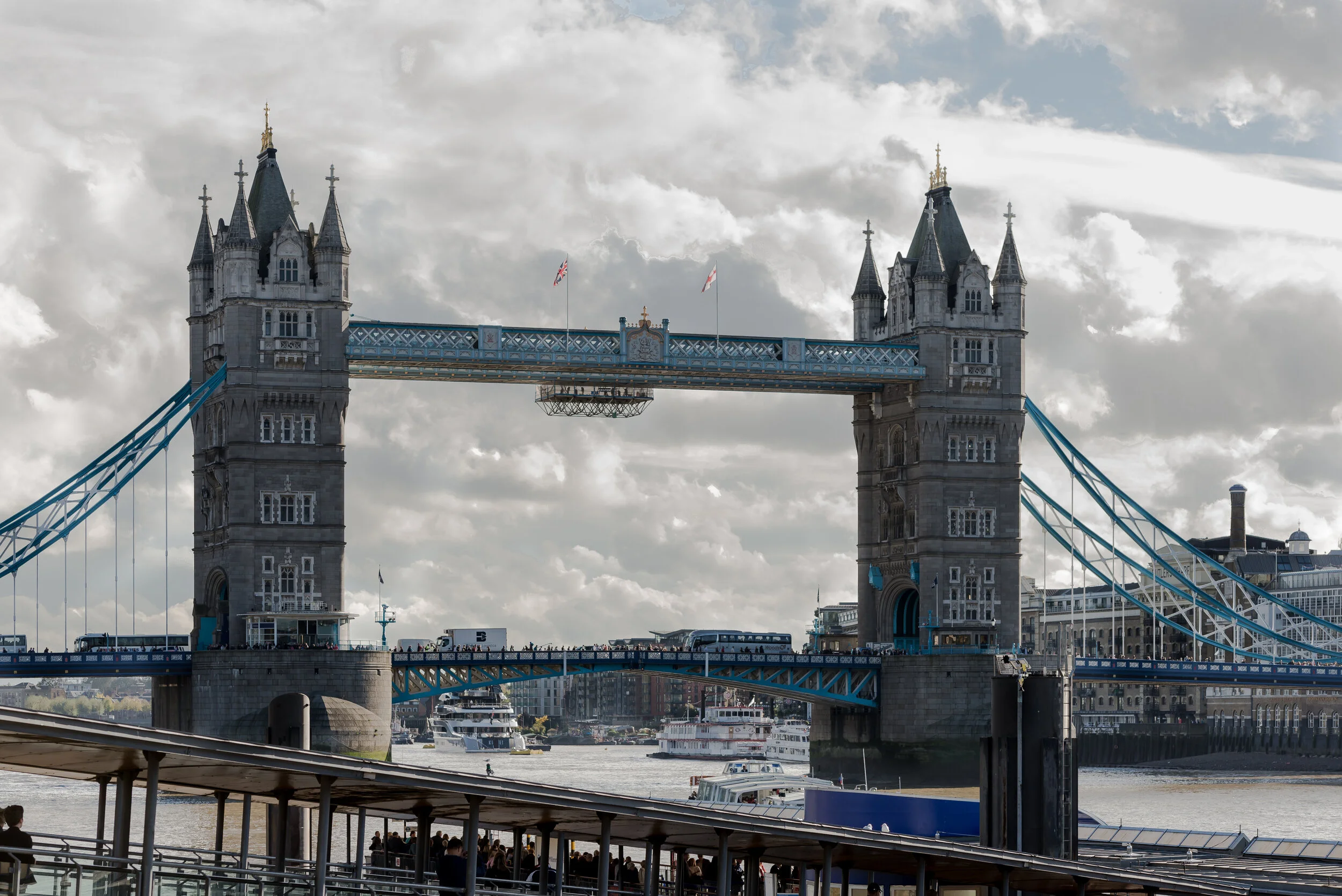 Tower Bridge, London. (Copyright 2024 © peterclaphamphotography)