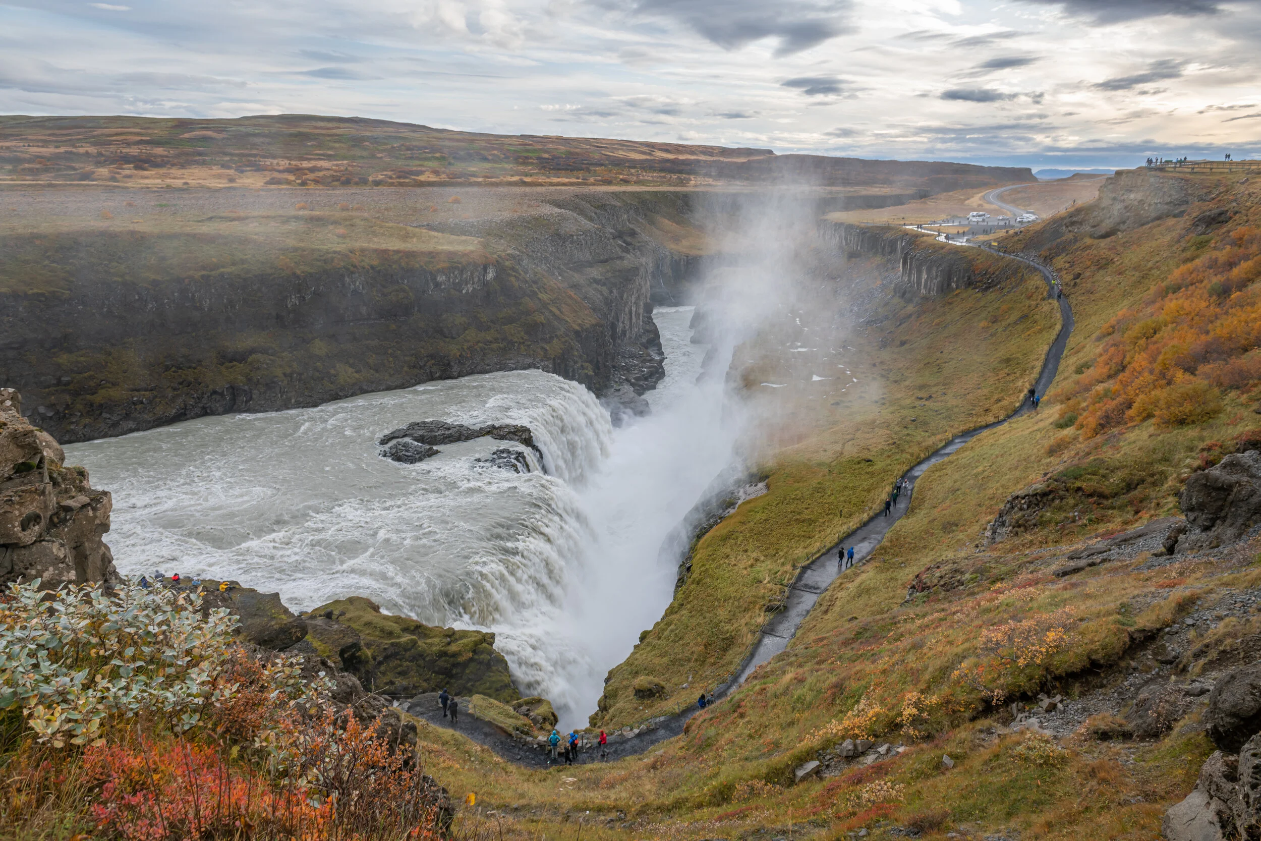 Gullfoss, Iceland. (Copyright 2020 © peterclaphamphotography)