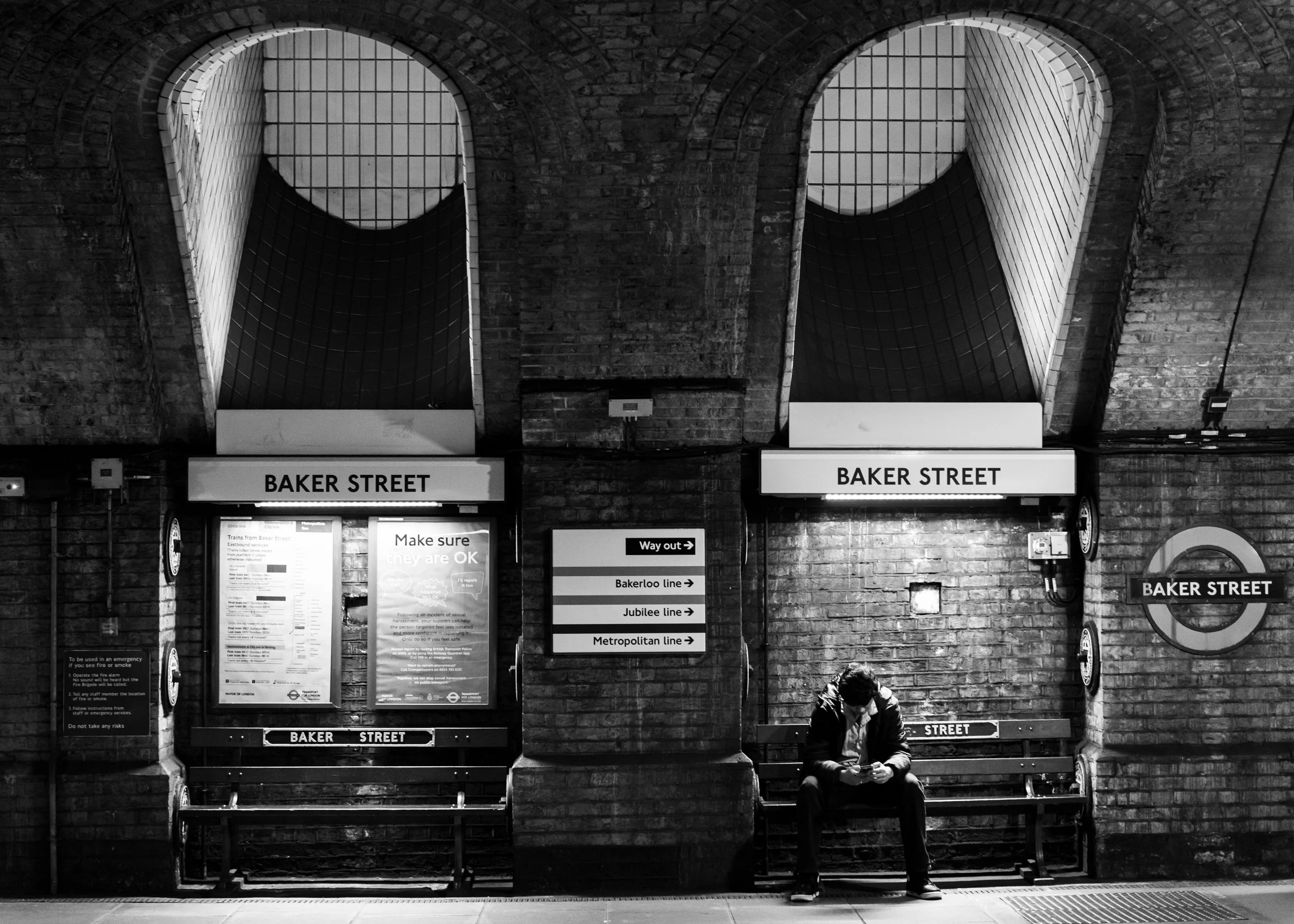 Baker Street, London. (Copyright 2024 © peterclaphamphotography)
