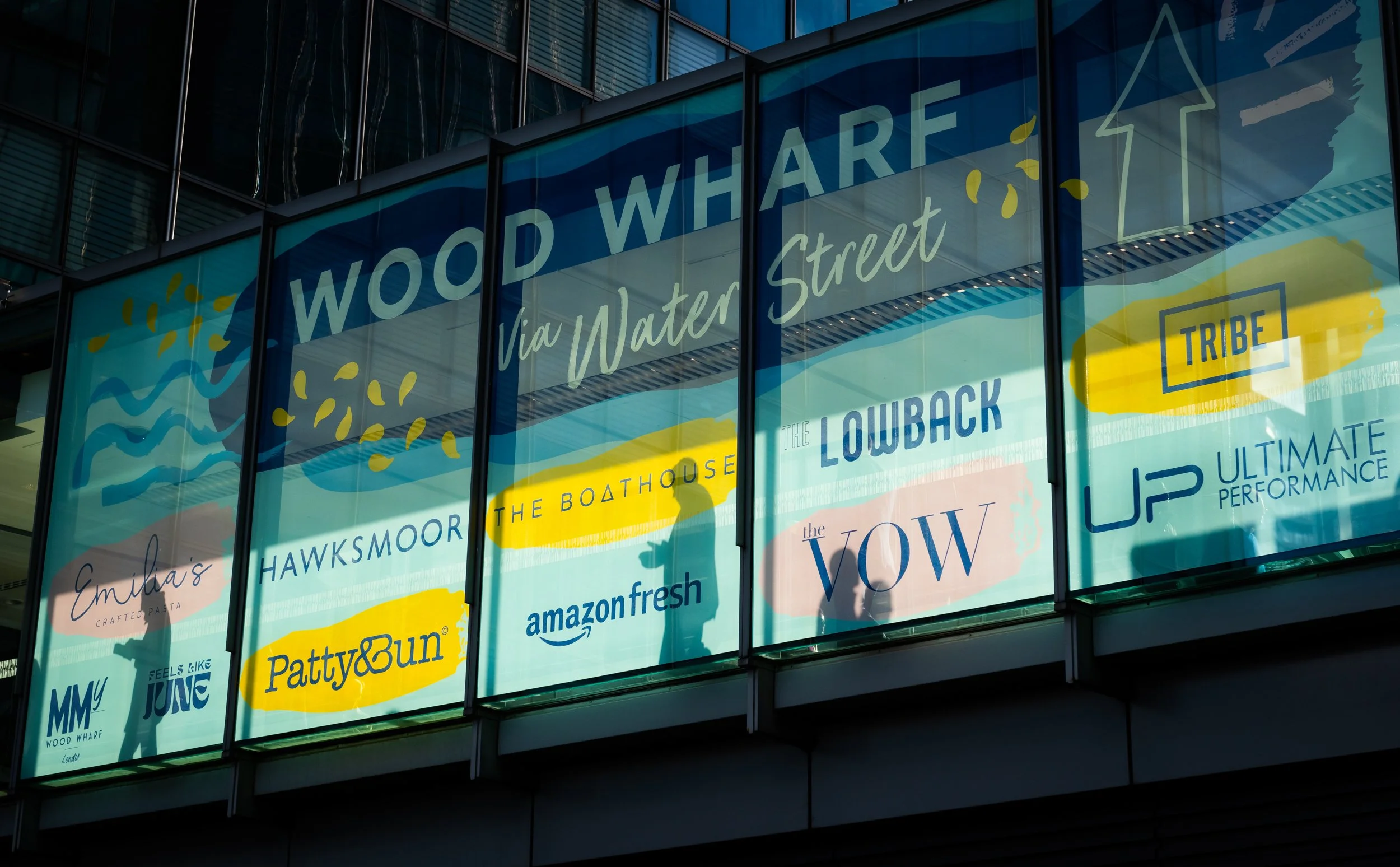 Walkway, London. (Copyright 2024 © peterclaphamphotography)