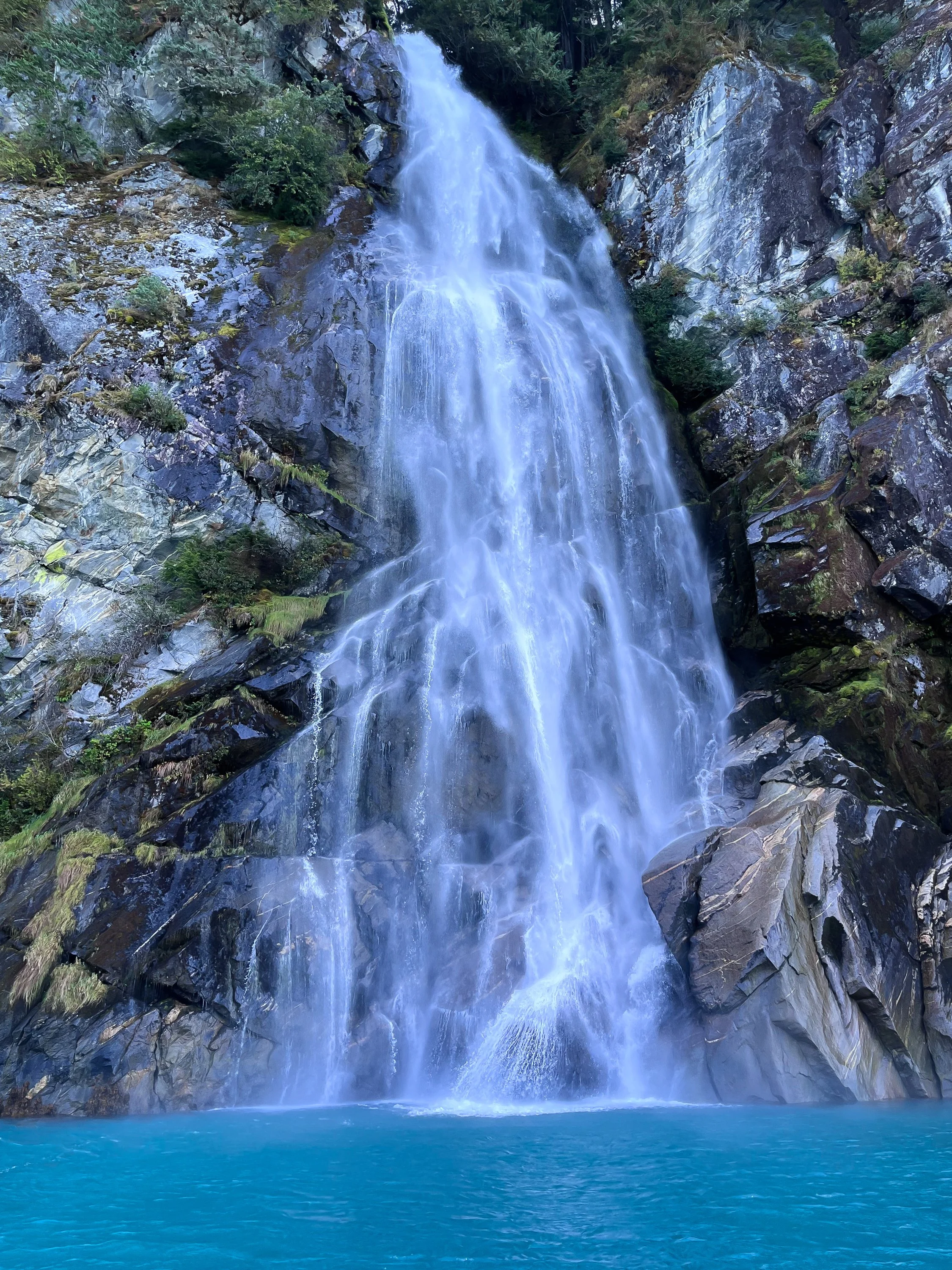 Waterfall, BC. (Copyright 2024 © peterclaphamphotography)