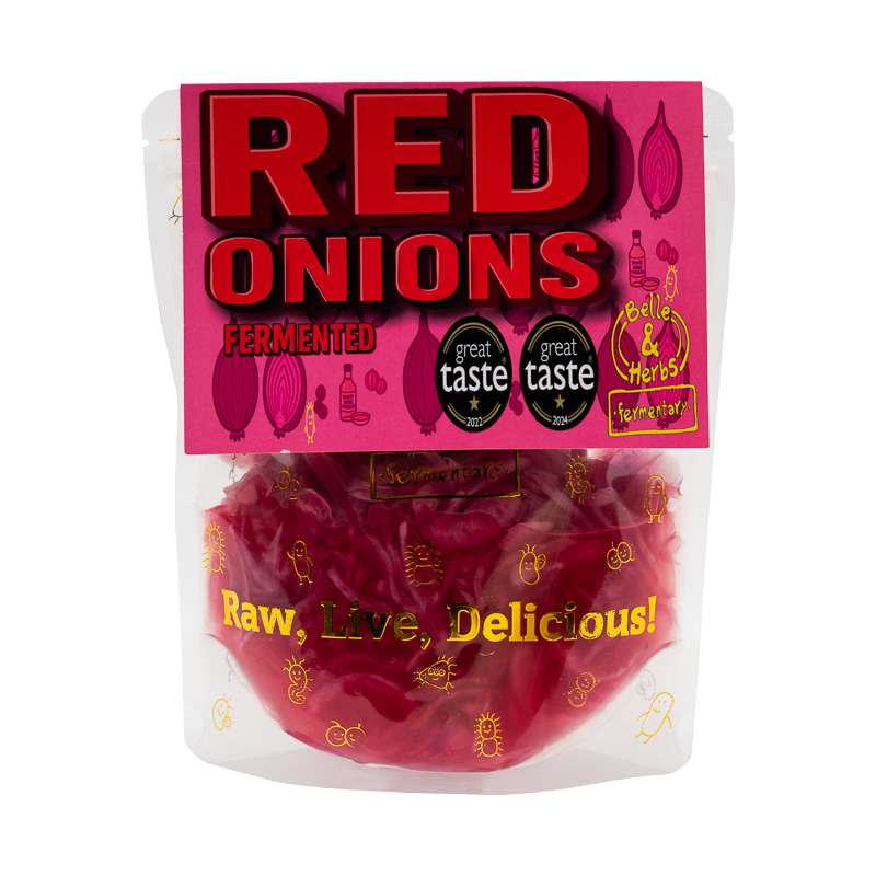 Fermented Red Onions 1kg tub