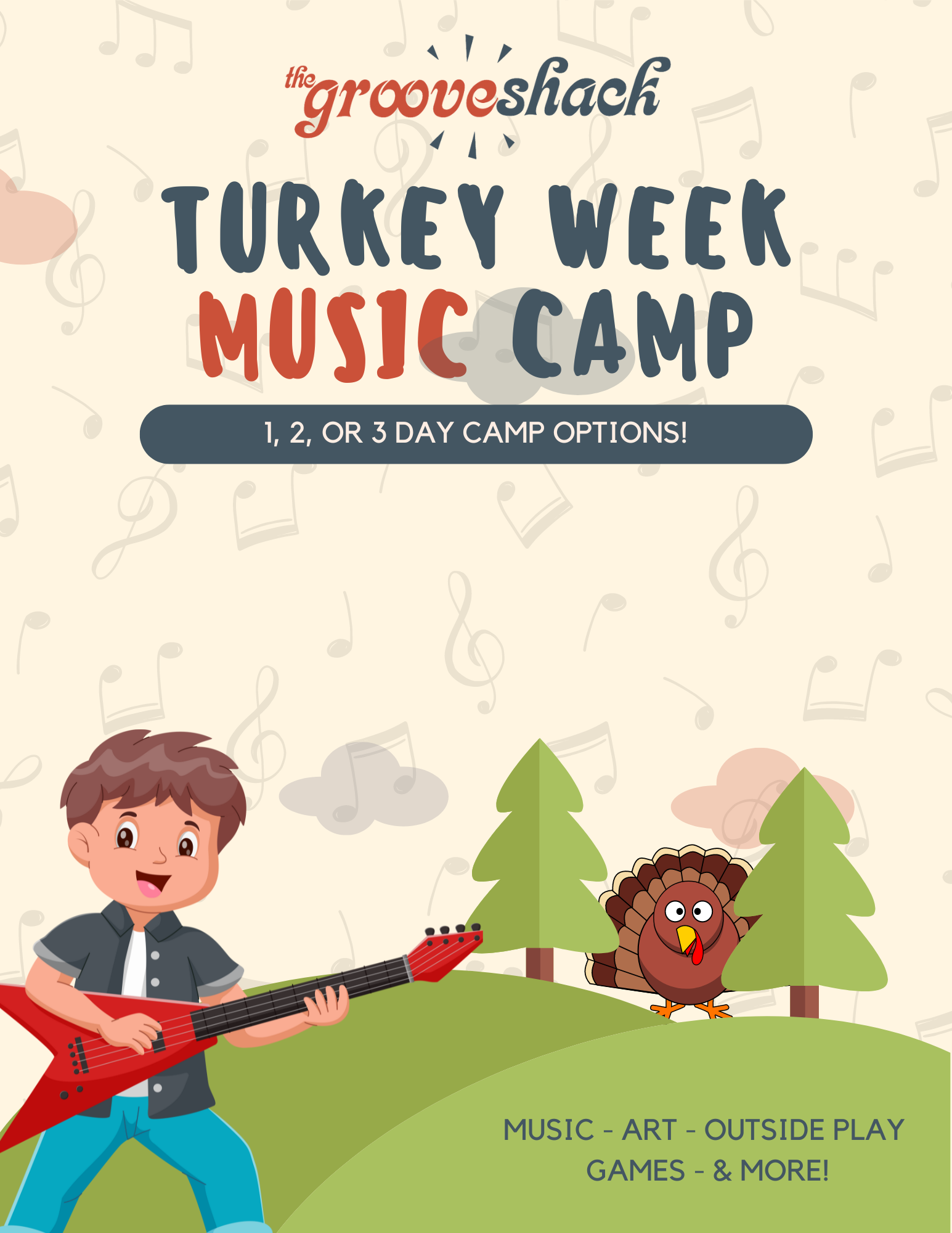 Turkey Break Camp 2024 — The Groove Shack