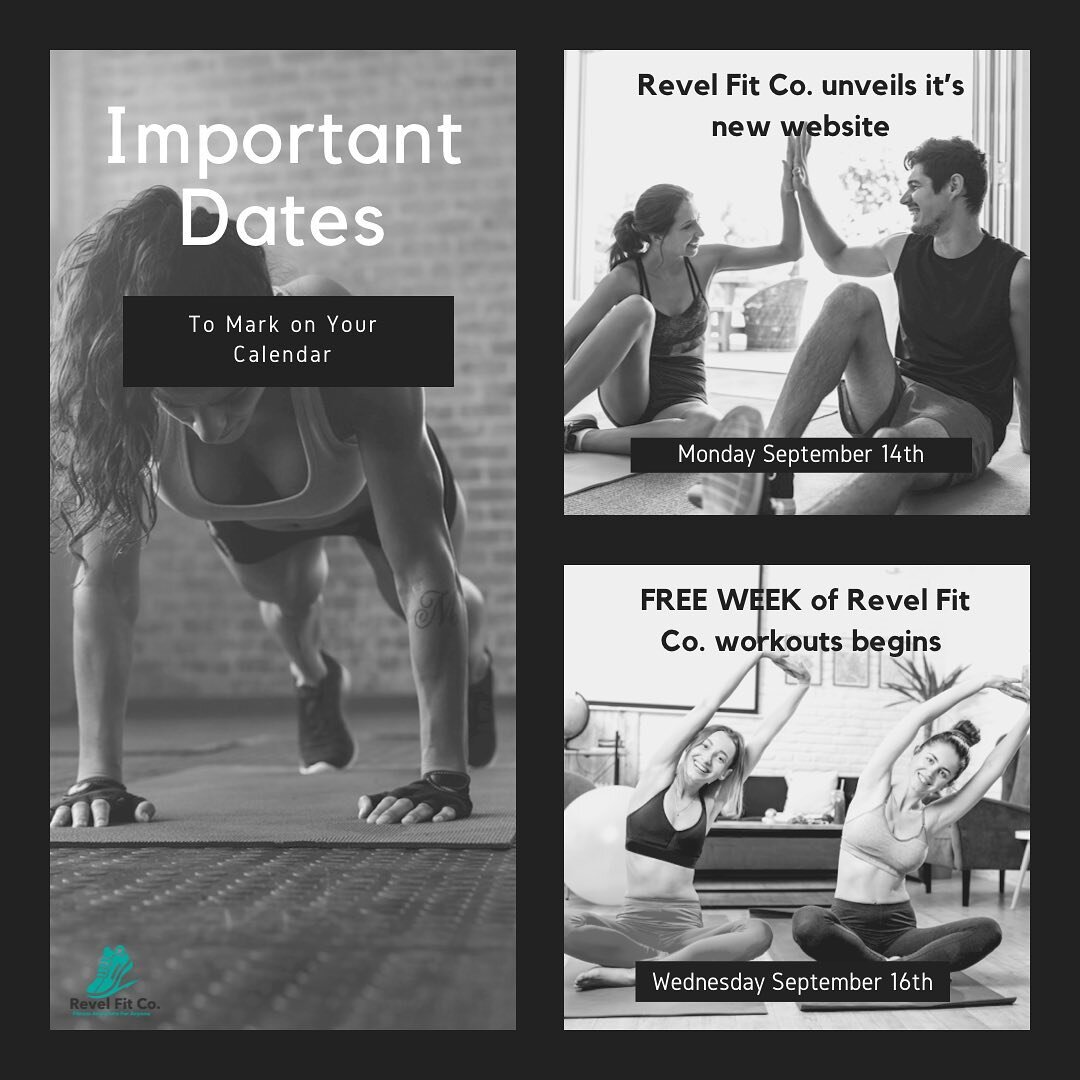 Revel Fit Co. is finally ready to unveil its brand new website! We&rsquo;ve been working hard to create a space where anyone can go and find the support and information to help guide them on their fitness journey. There is a lot going on right now in