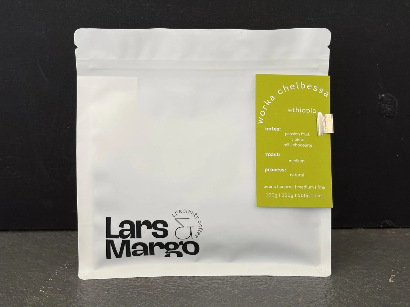 ETHIOPIA - WORKA CHELBESA | NATURAL | YIRGACHEFFE GRADE 1 | PASSION FRUIT, VIOLETS, MILK CHOCOLATE