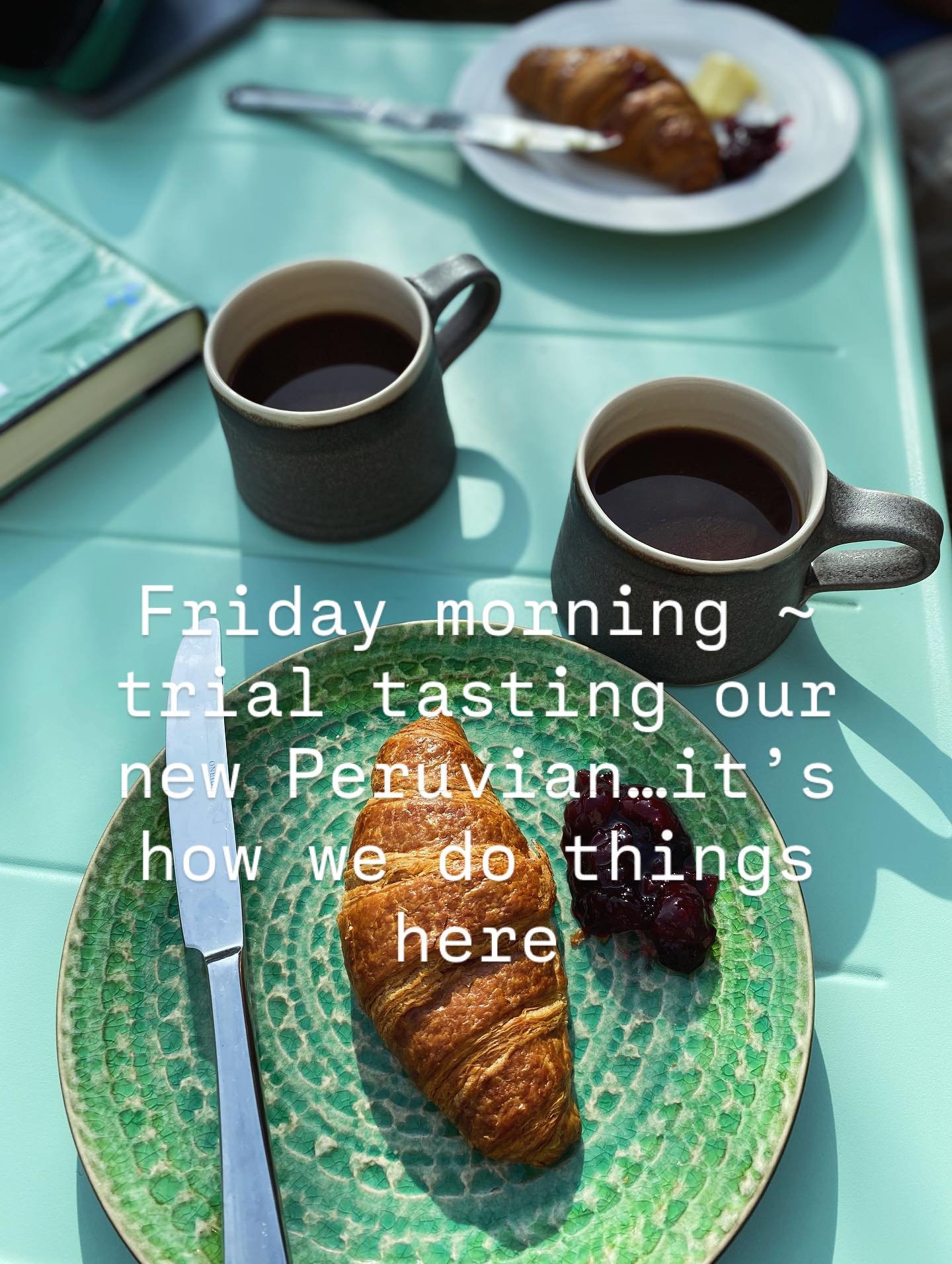 If it passes the stove top moka test &hellip;we know it&rsquo;s ready for release. It&rsquo;s how we do things here&hellip;

#cornwallroasters #localroaster #cornwallliving #fridaycoffee #coffeevibes #goingin
