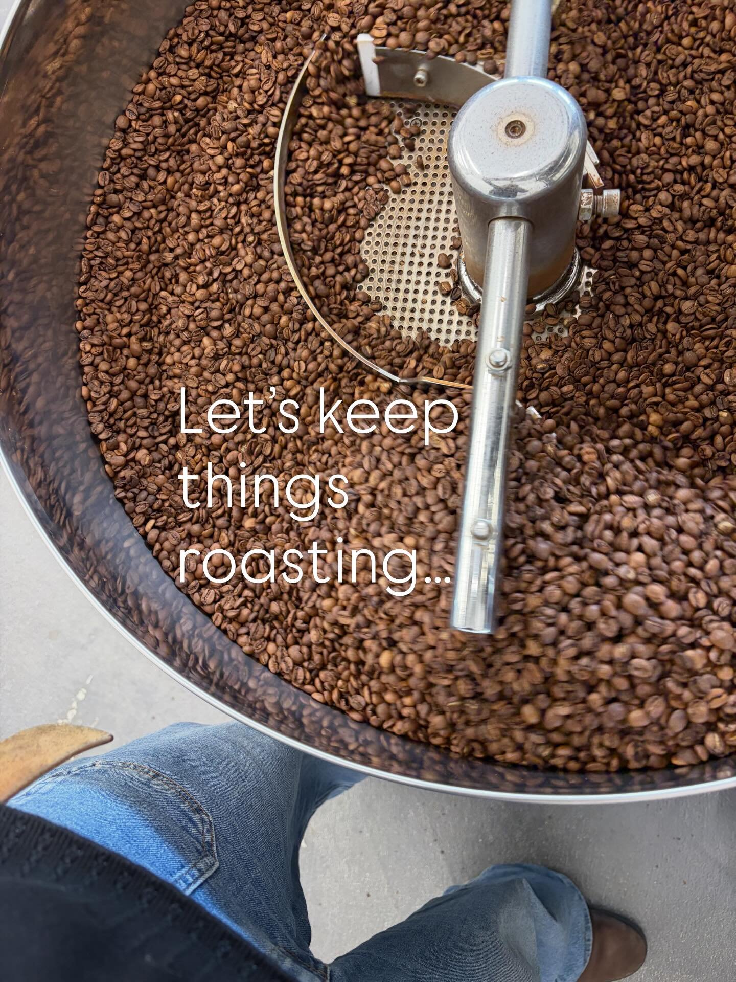 Ok, and I&rsquo;m back in and roasting again&hellip;morning jobs done! 

#larsandmargocoffee #coffeeroasters #ukcoffee #onlinecoffee